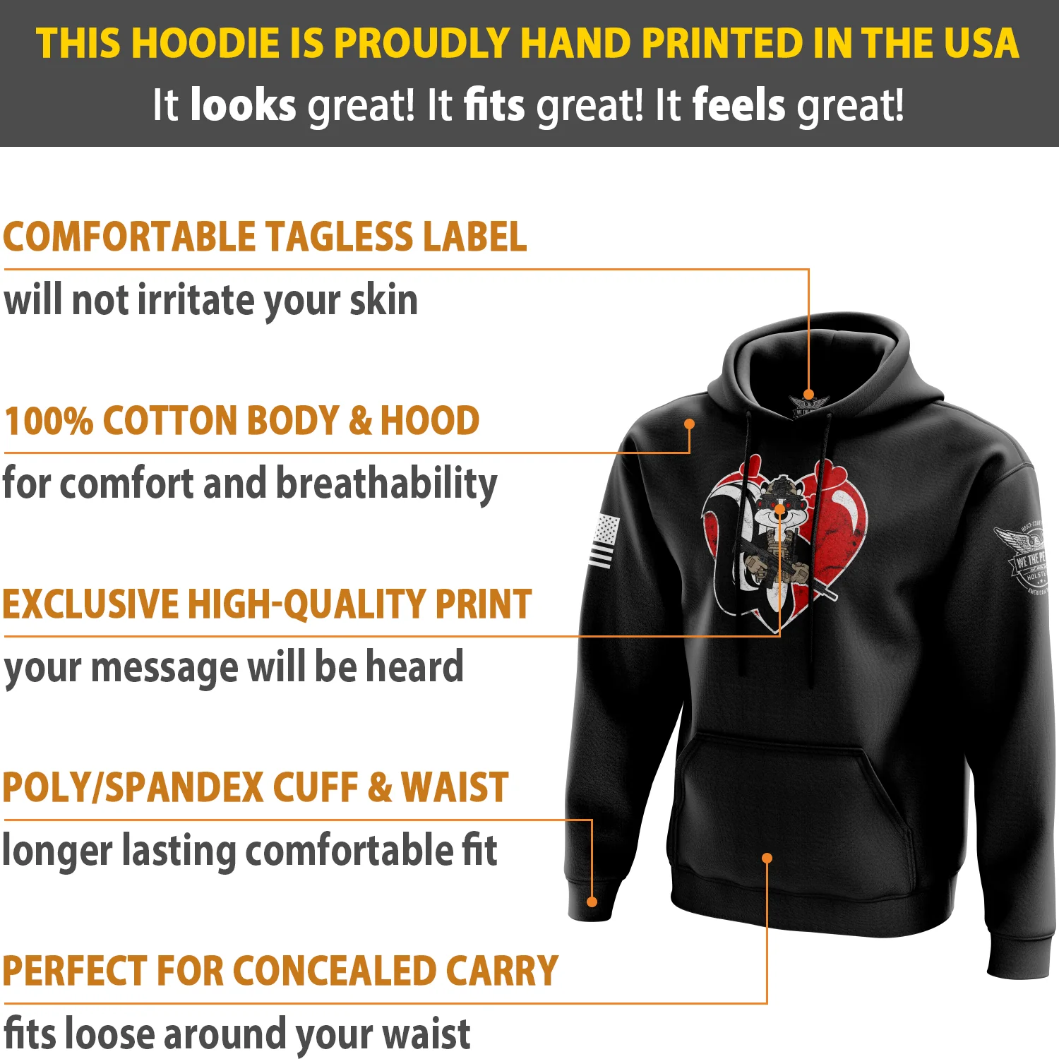 Love Le Pew Hoodie - Image 5