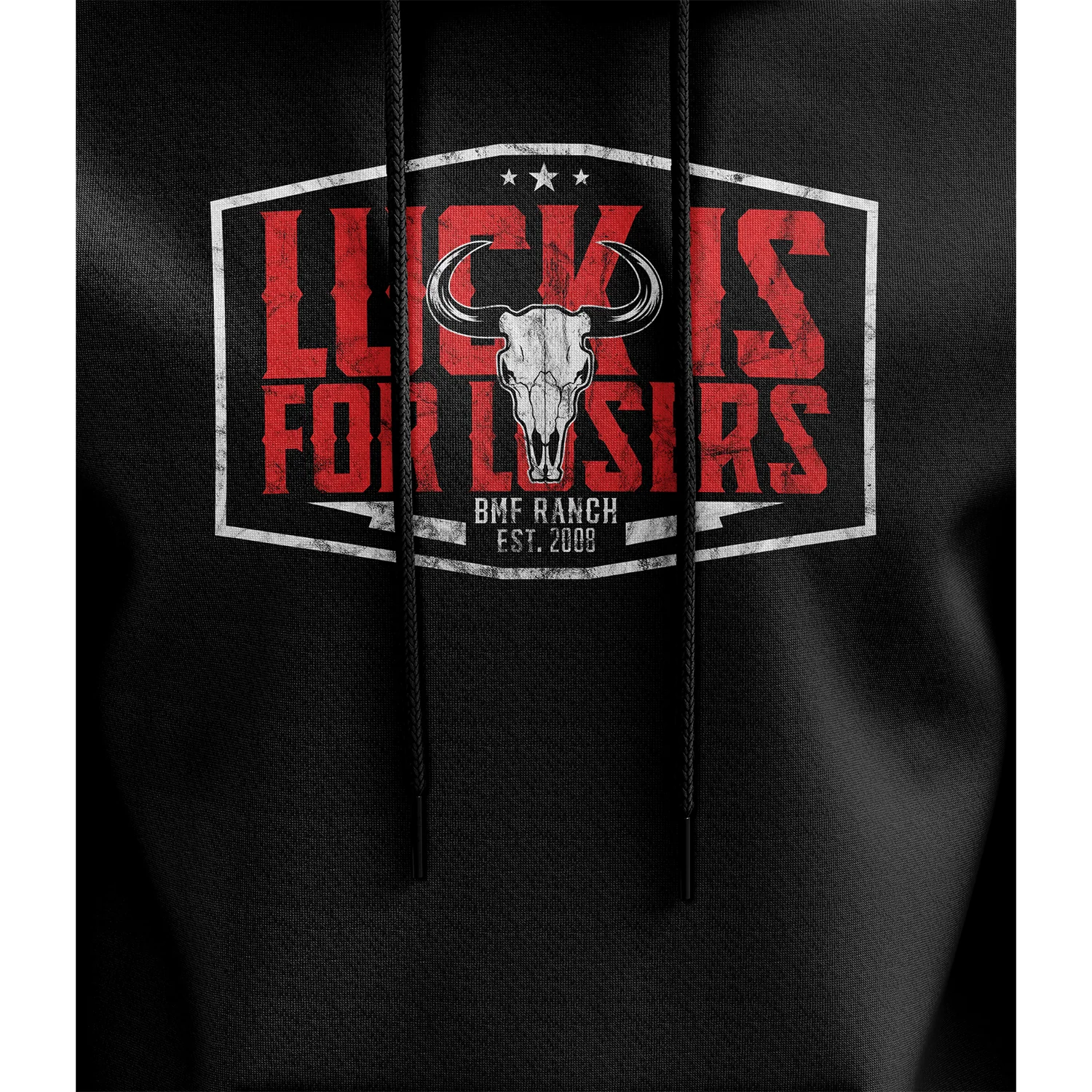 Luck Is for Losers Hoodie - Image 3