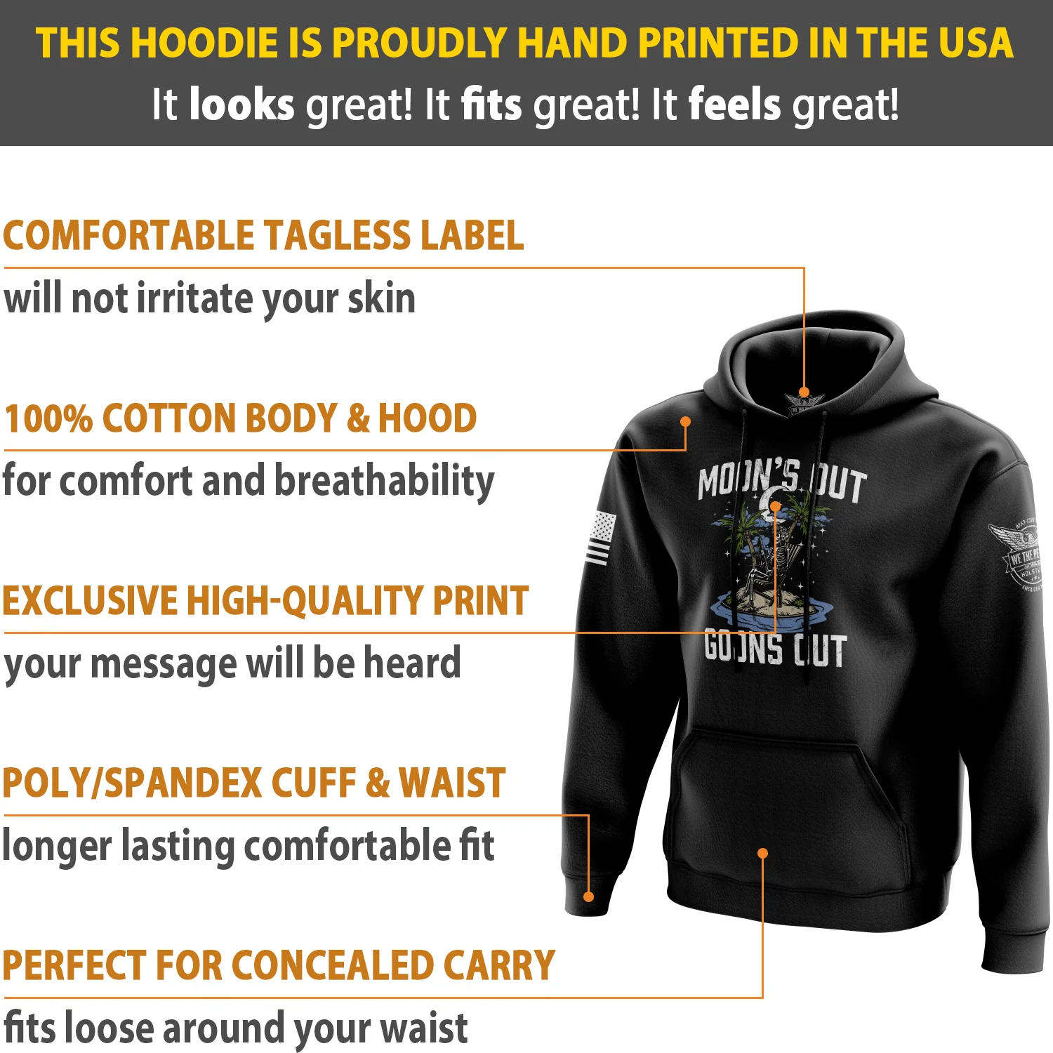 Moon's Out Goons Out Hoodie - Image 5