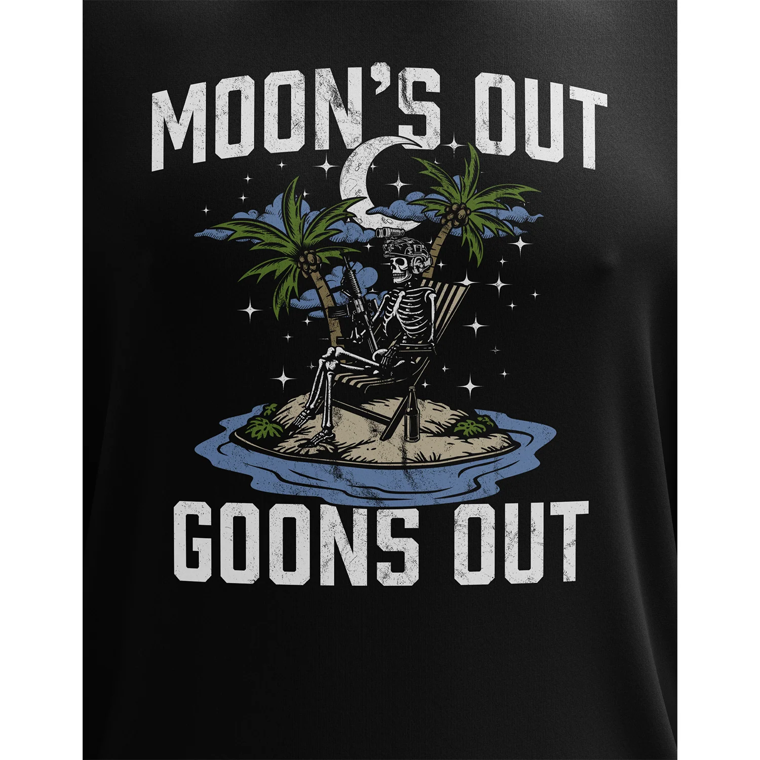 Moon's Out Goons Out Long Sleeve Shirt - Image 3