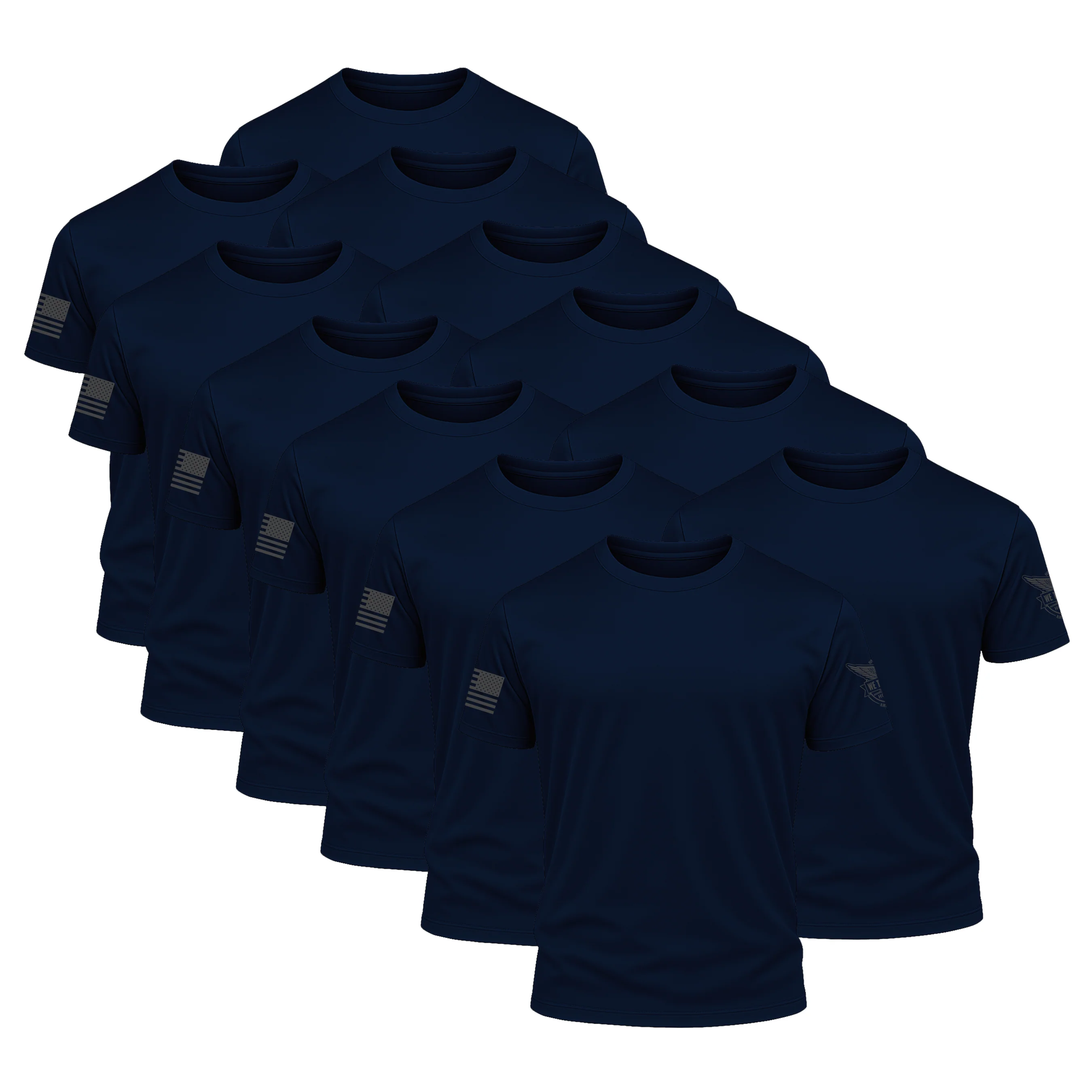 Navy Blue Performance Shirt Bundle (12 Pack)