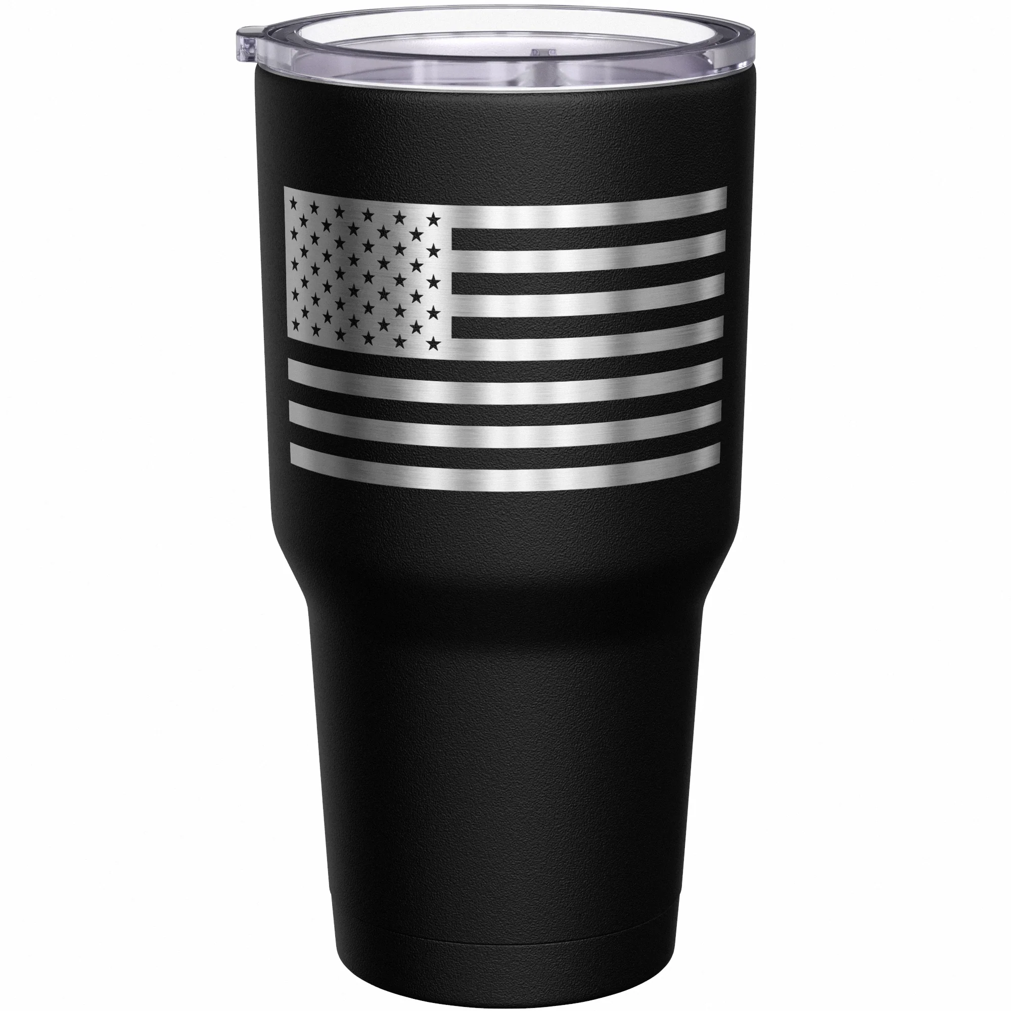 Navy Vet + American Flag Stainless Steel Tumbler - Image 4