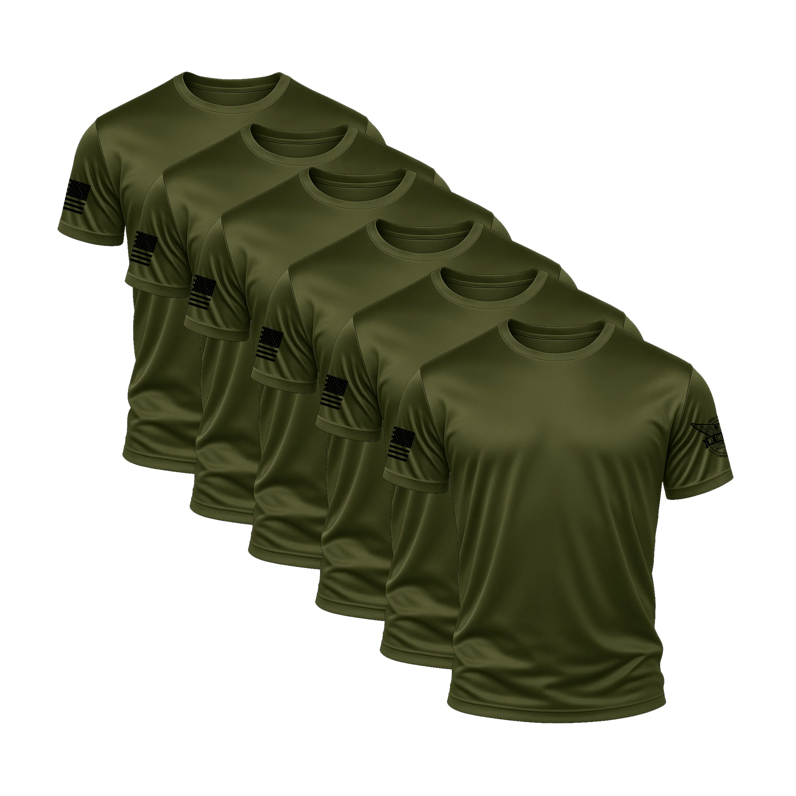 Olive Performance Shirt Bundle (6 Pack)