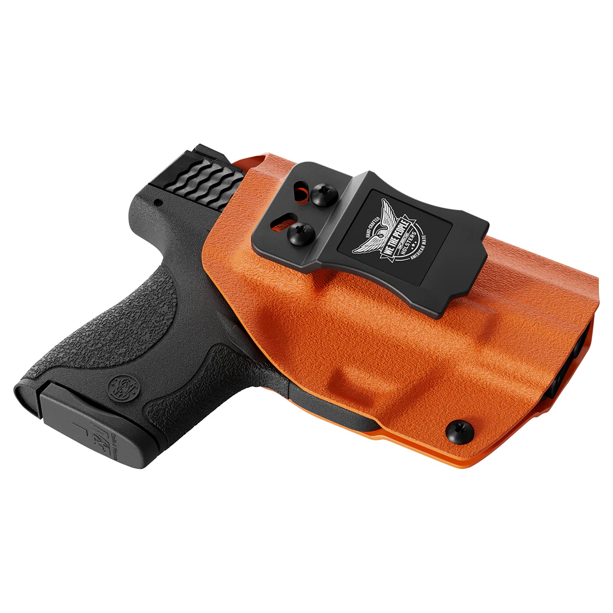 Orange Custom Printed Holster - IWB Kydex Holster - Image 2