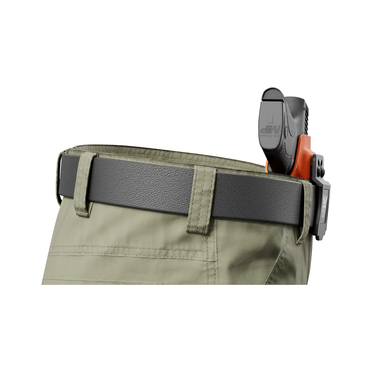 Orange Custom Printed Holster - IWB Kydex Holster - Image 6