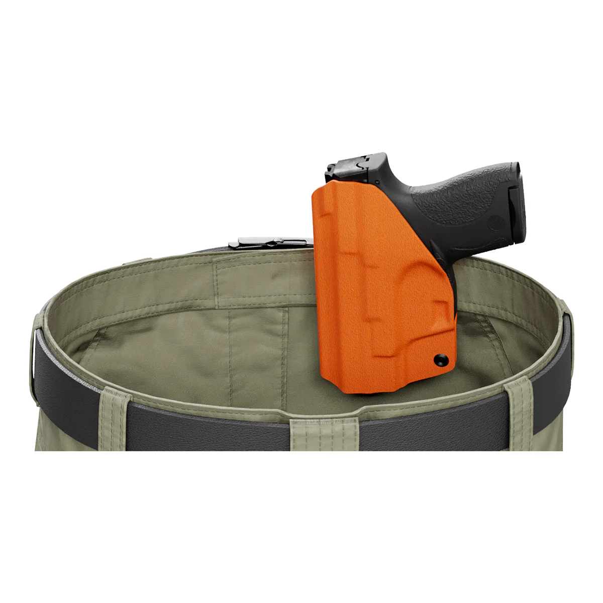 Orange Custom Printed Holster - IWB Kydex Holster - Image 7