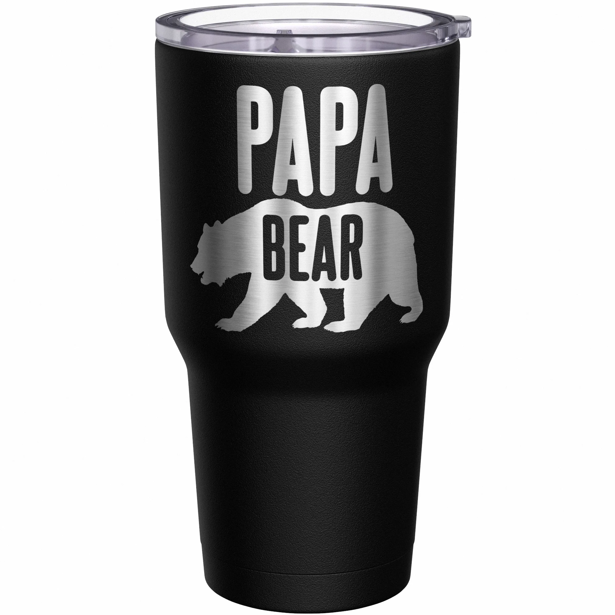 Papa Bear Stainless Steel Tumbler - Image 2