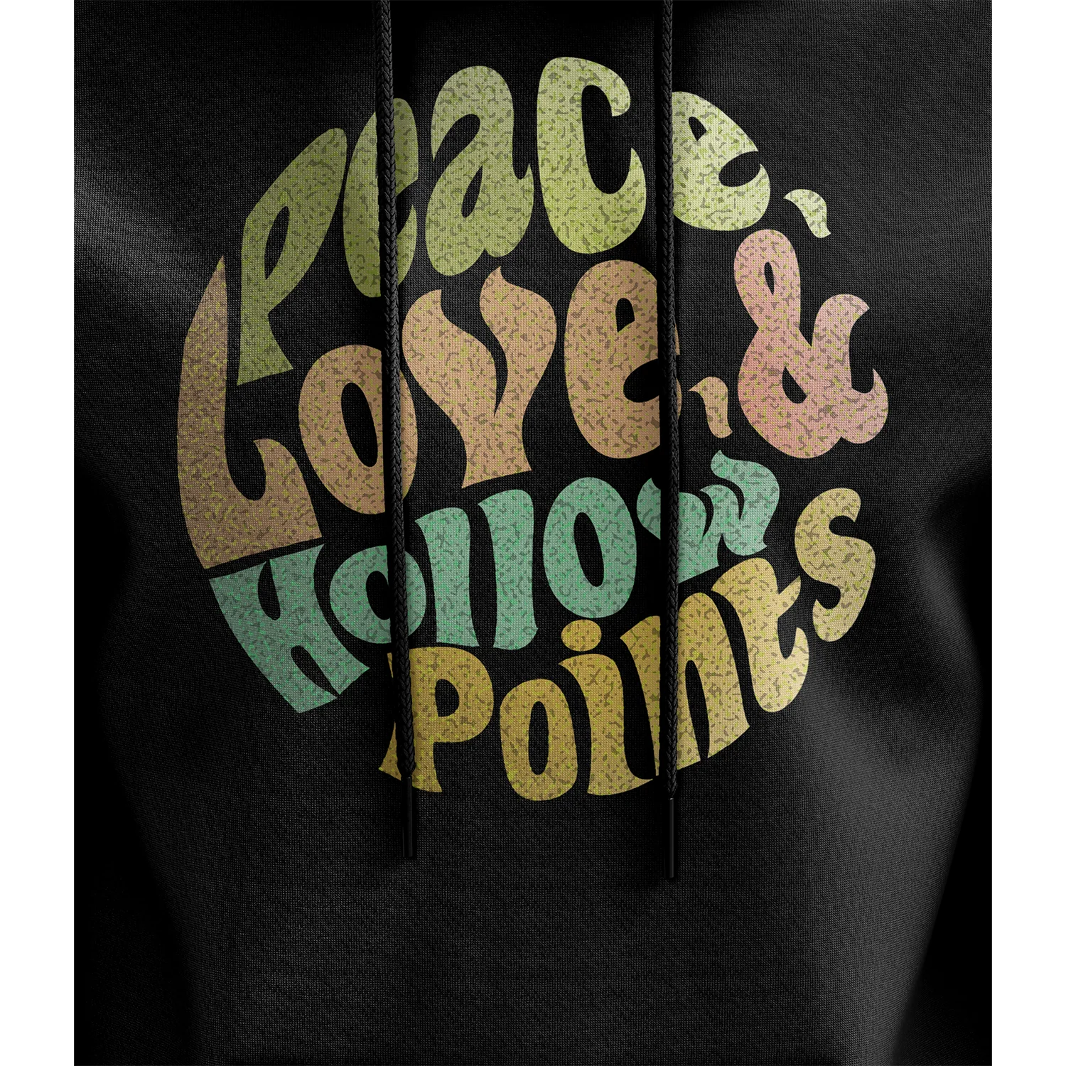 Peace, Love, & Hollow Points Hoodie - Image 3