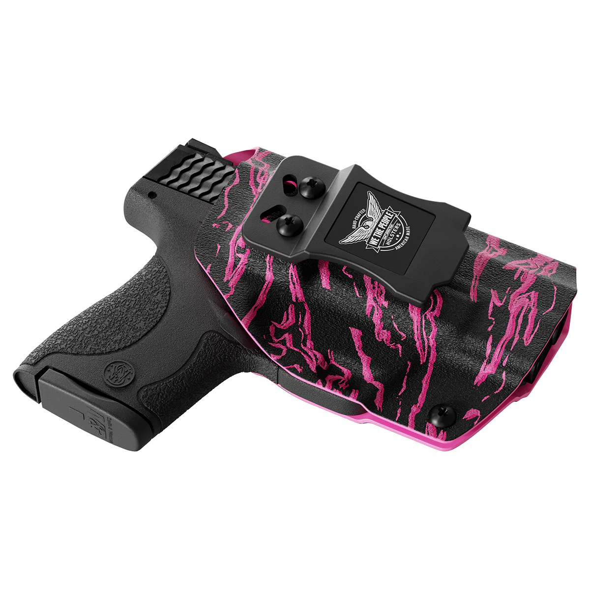 Pink Tiger Camo Custom Printed Holster - IWB Kydex Holster - Image 2