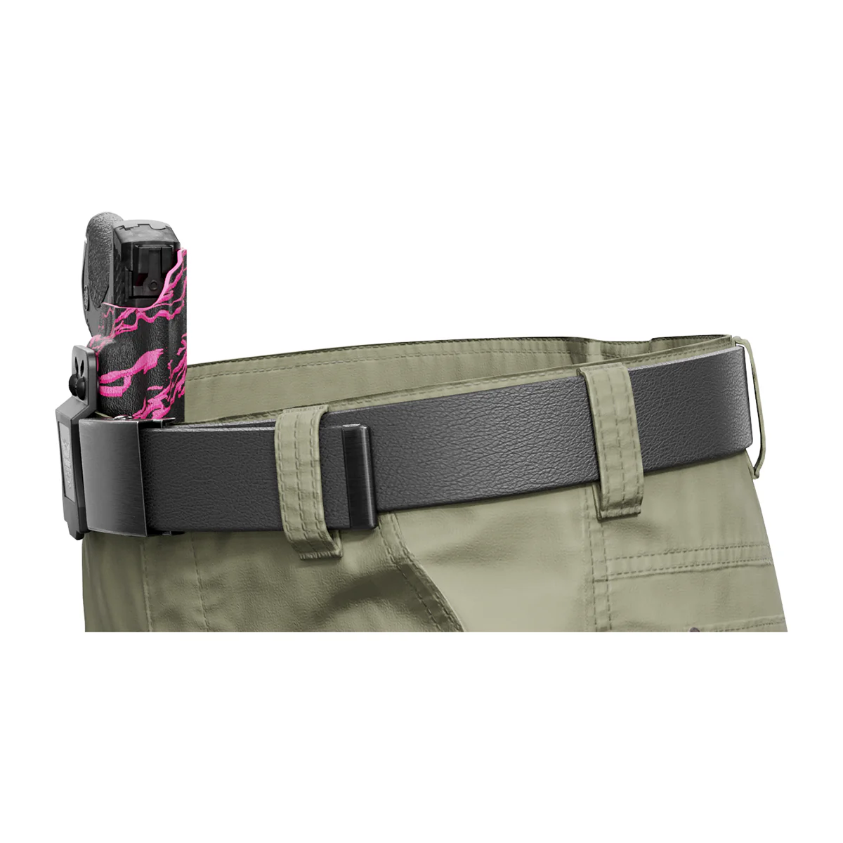 Pink Tiger Camo Custom Printed Holster - IWB Kydex Holster - Image 8
