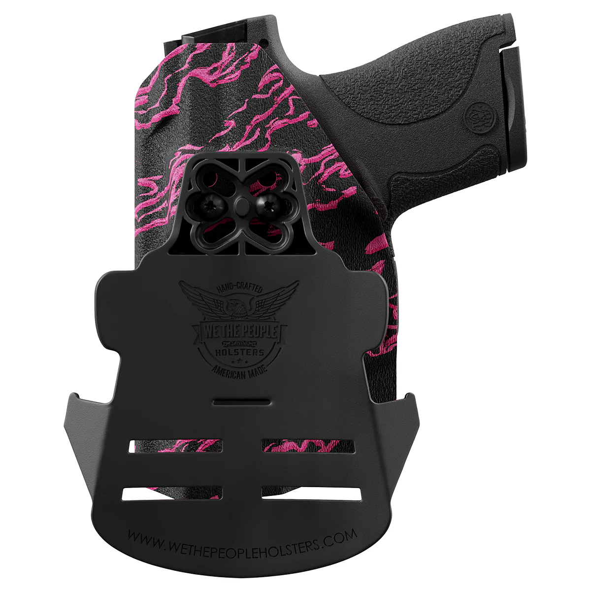 Pink Tiger Camo Custom Printed Holster - OWB Kydex Holster - Image 3