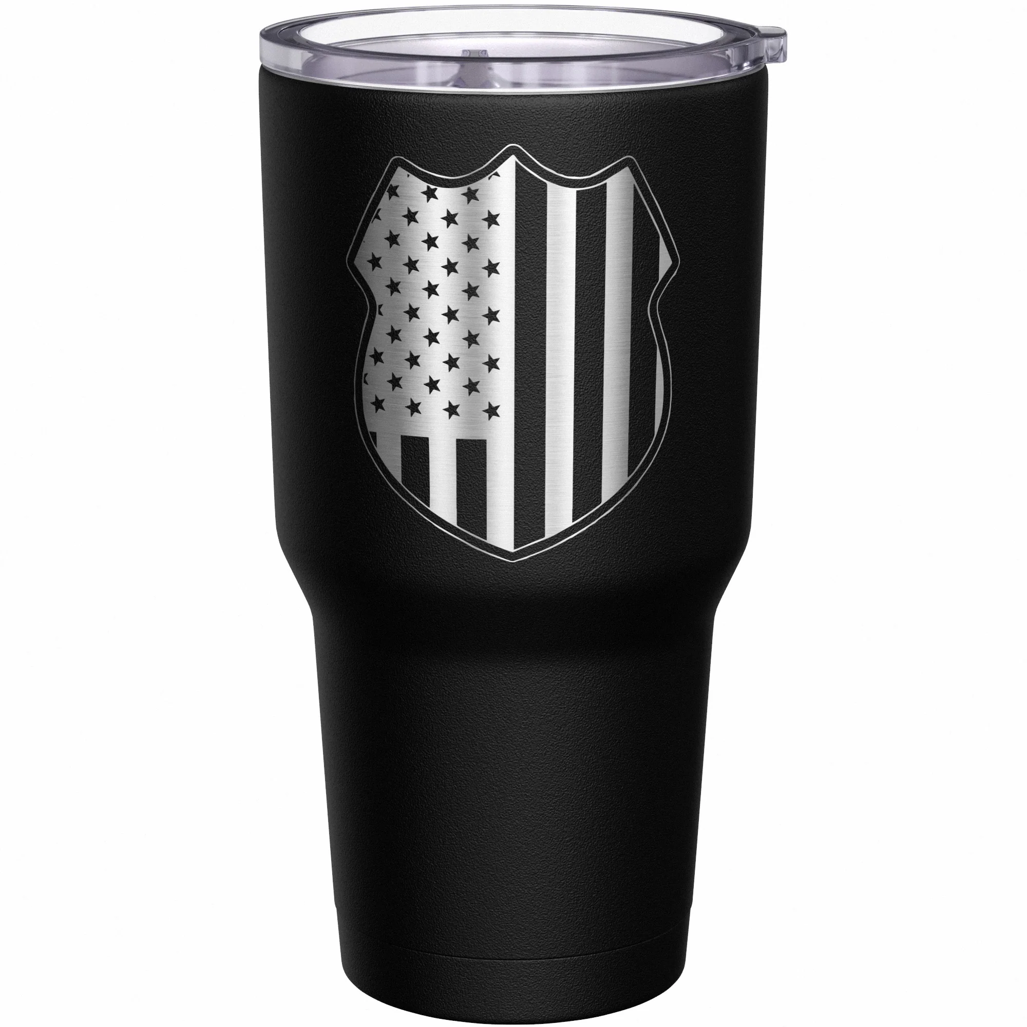 Police Shield Stainless Steel Tumbler - Image 2