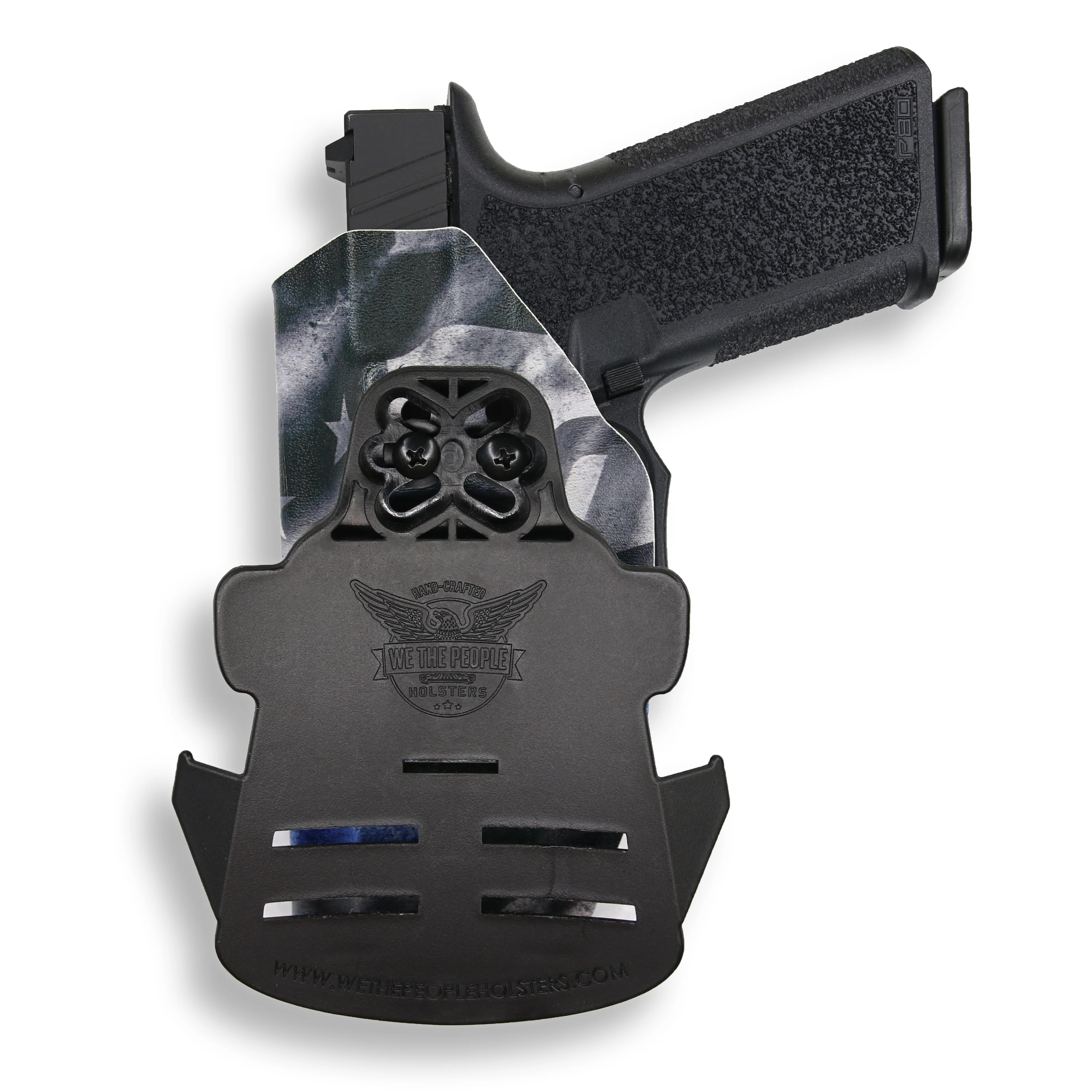 Polymer80 P80 Glock 17 22 31 4.49in OWB Holster - Image 13