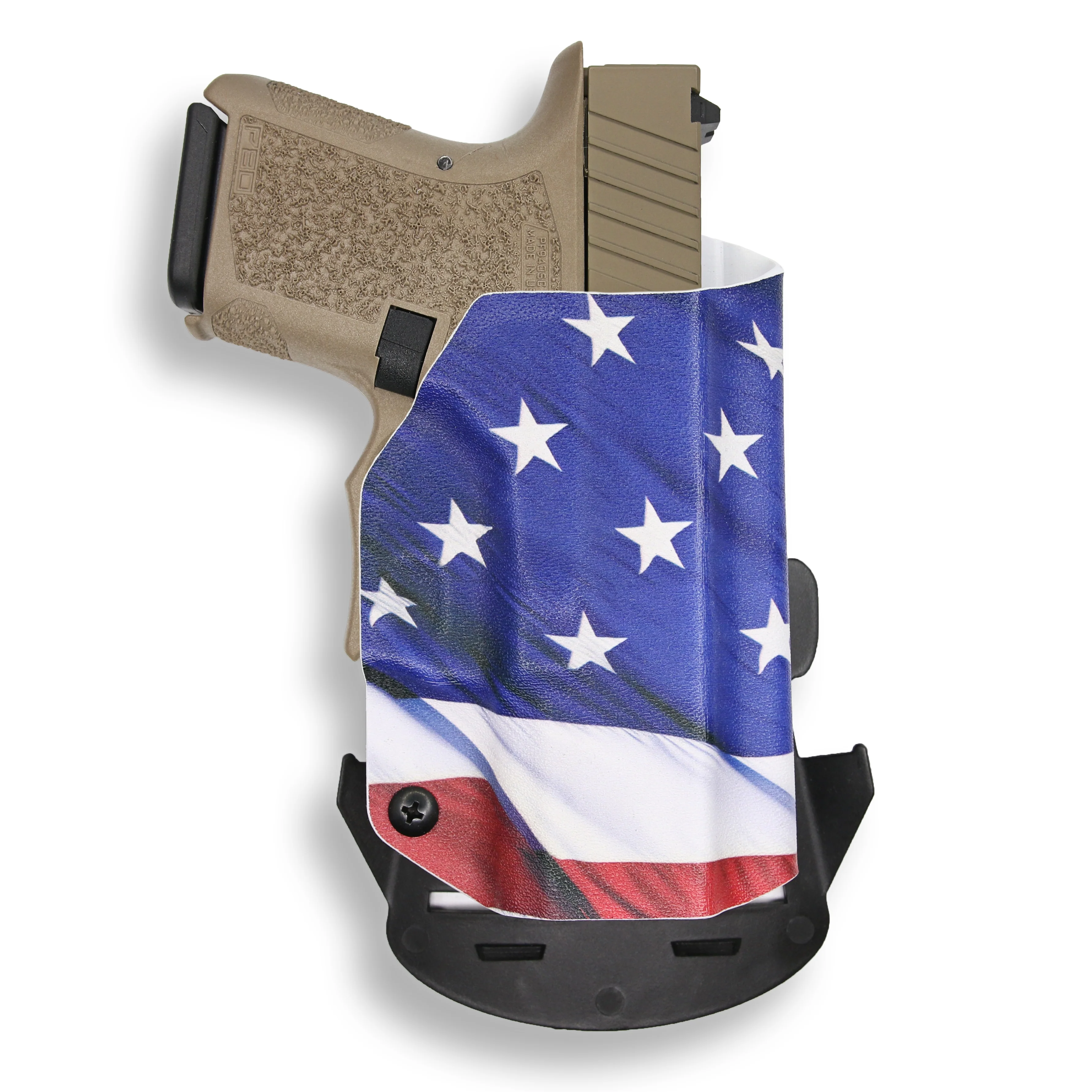 Polymer80 P80 Glock 26 27 28 33 3.43in OWB Holster - Image 9