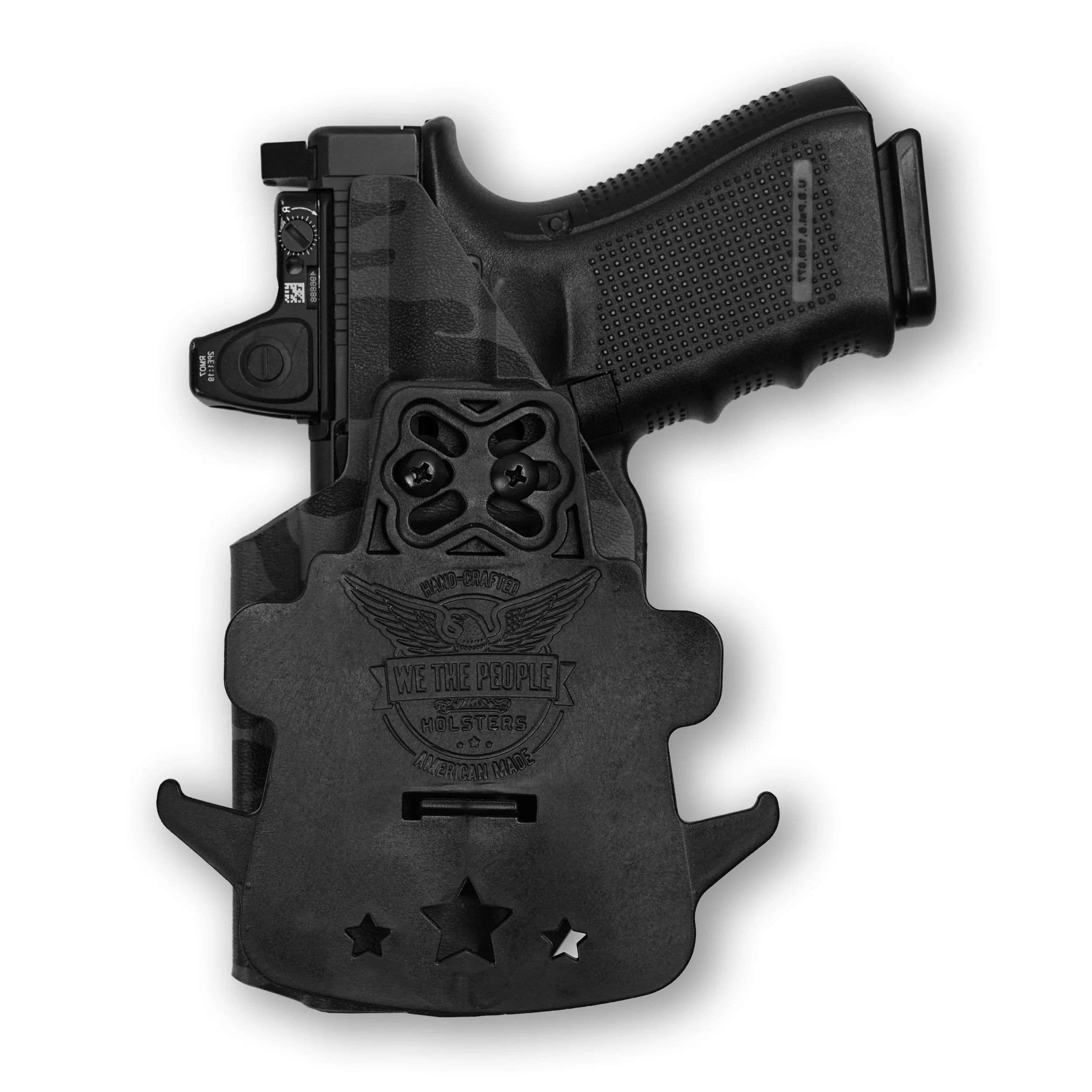 PSA Sabre Dagger RMR 3.9" with Streamlight TLR-7/7A/7X Light Red Dot Optic Cut OWB Holster - Image 76