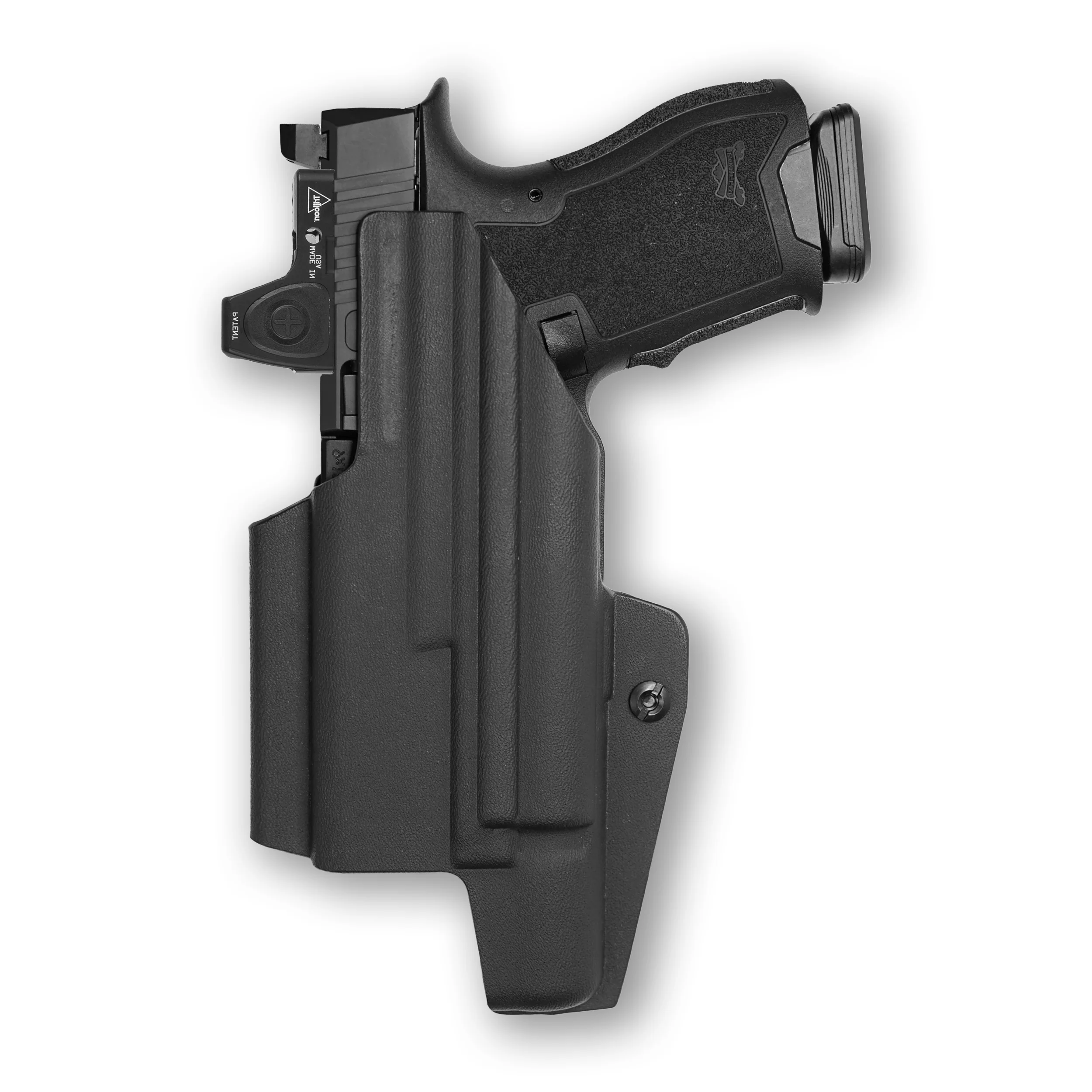 PSA Sabre Dagger RMR 3.9" with Surefire X300U-A Light Red Dot Optic Cut IWB Holster - Image 2
