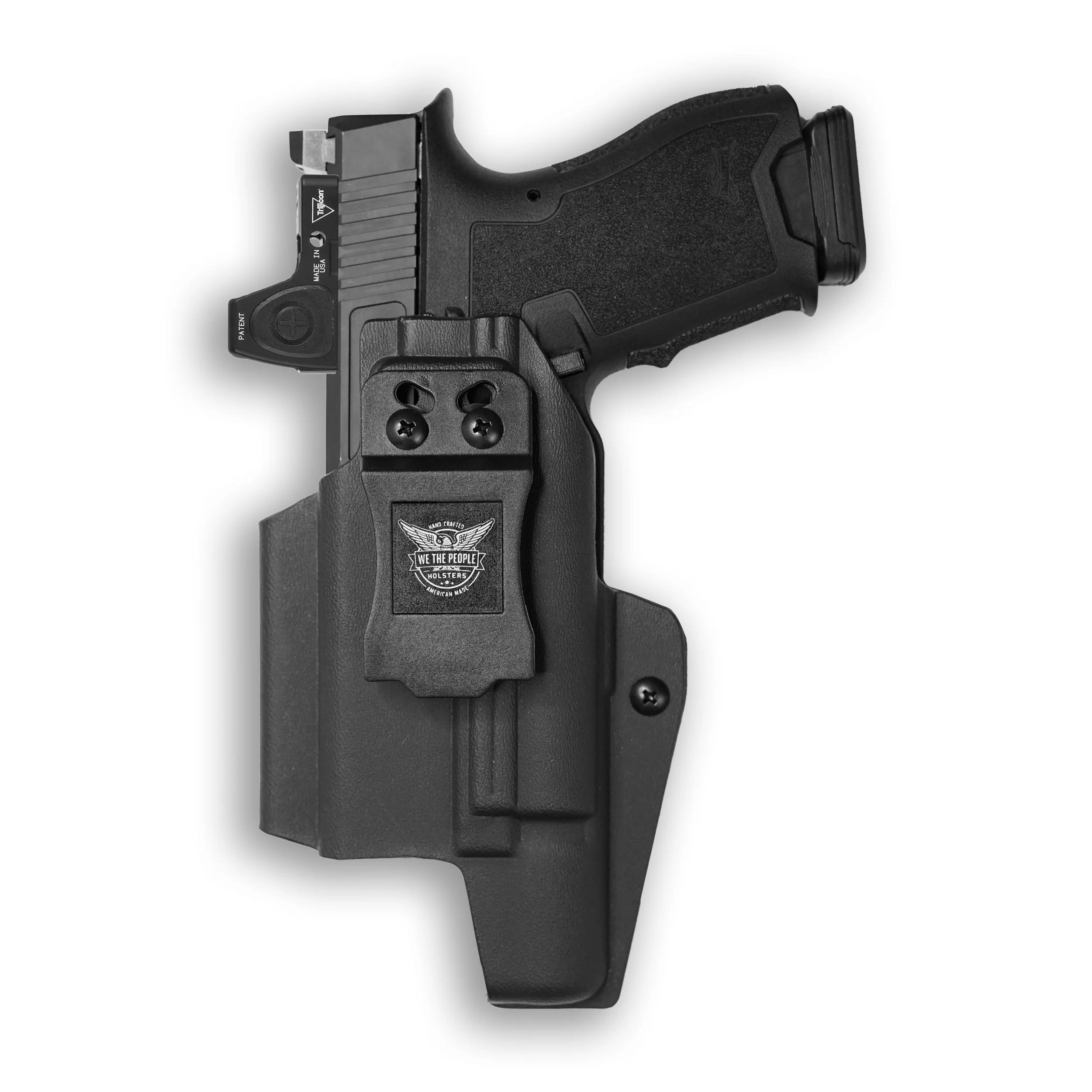 PSA Sabre Dagger RMR 3.9" with Surefire X300U-A Light Red Dot Optic Cut IWB Holster - Image 3