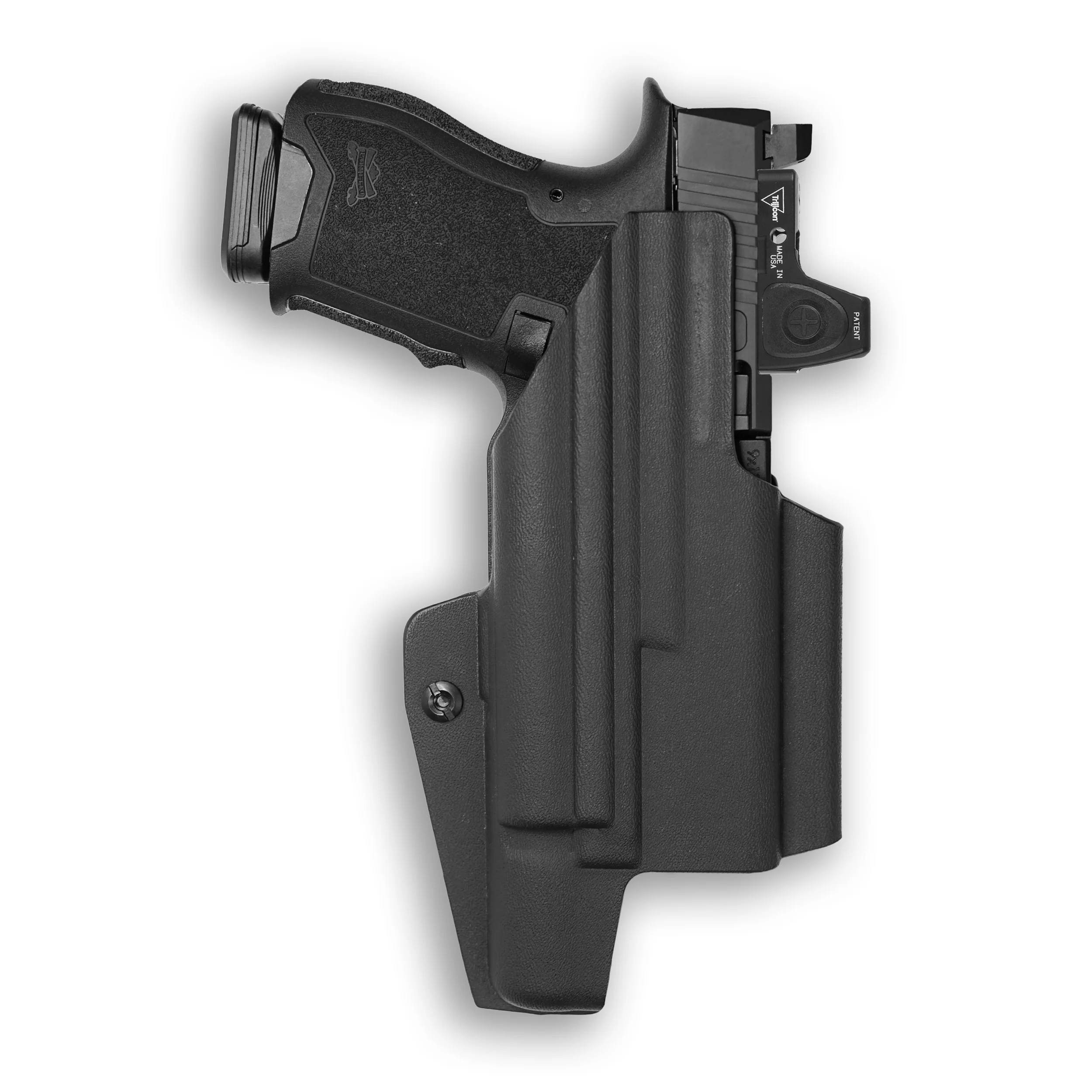 PSA Sabre Dagger RMR 3.9" with Surefire X300U-A Light Red Dot Optic Cut IWB Holster - Image 4