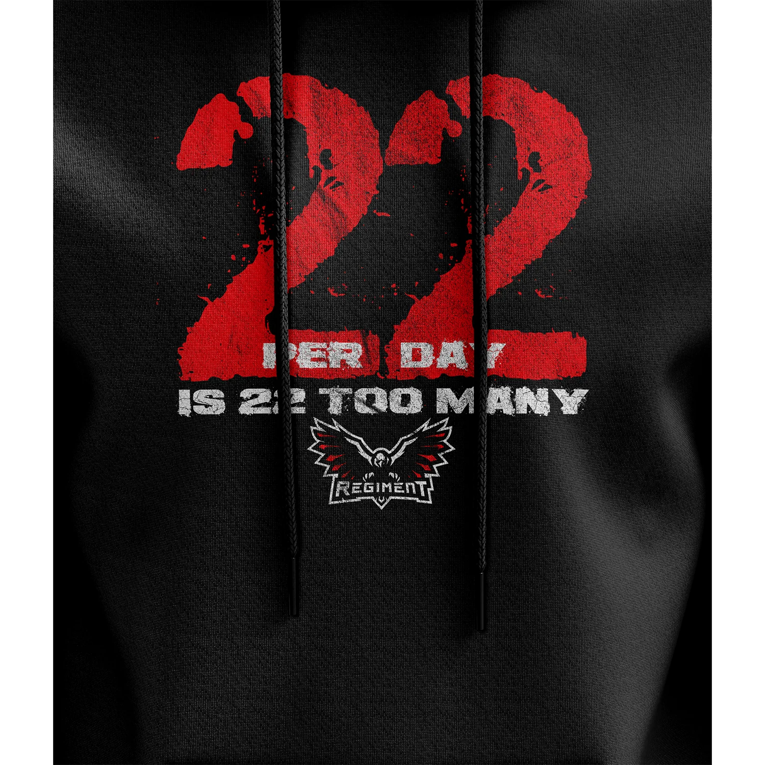 Regiment 22 A Day Hoodie - Image 3