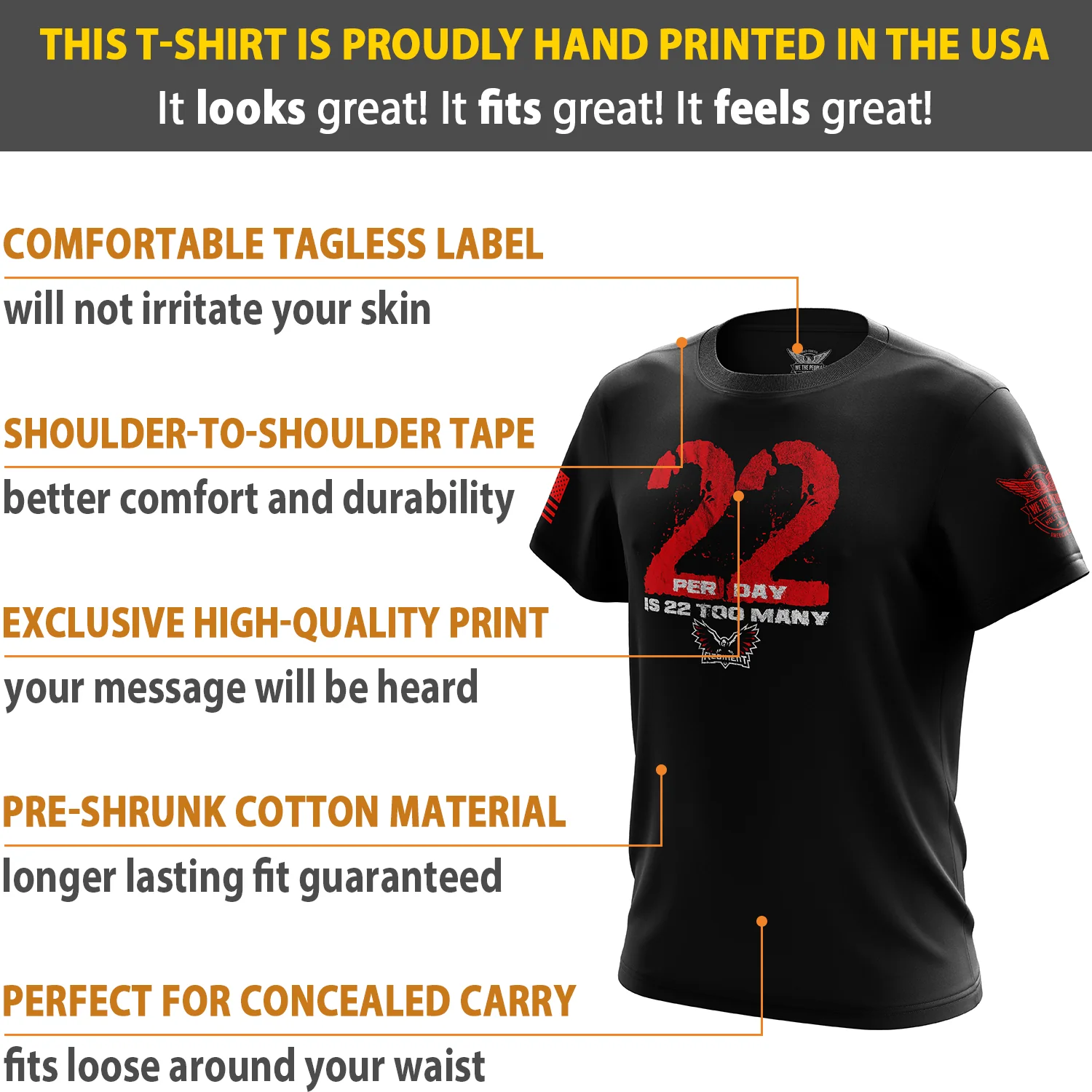 Regiment 22 A Day Short Sleeve Shirt - Image 6