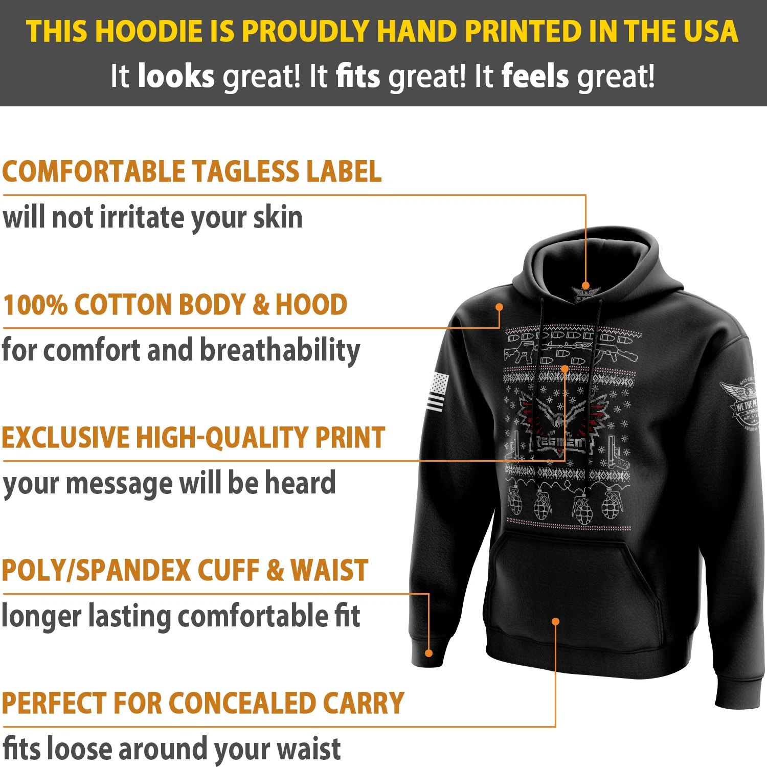 Regiment Christmas Hoodie - Image 5