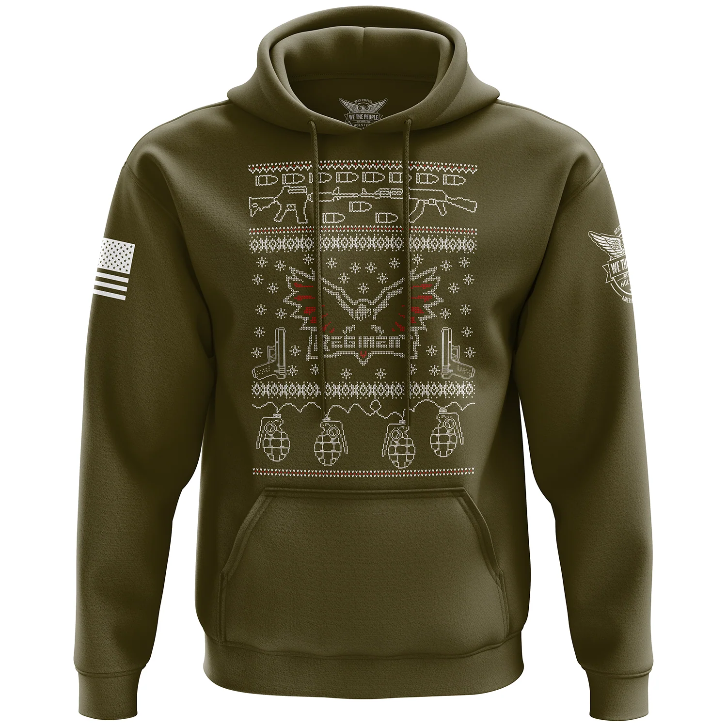 Regiment Christmas Hoodie - Image 6