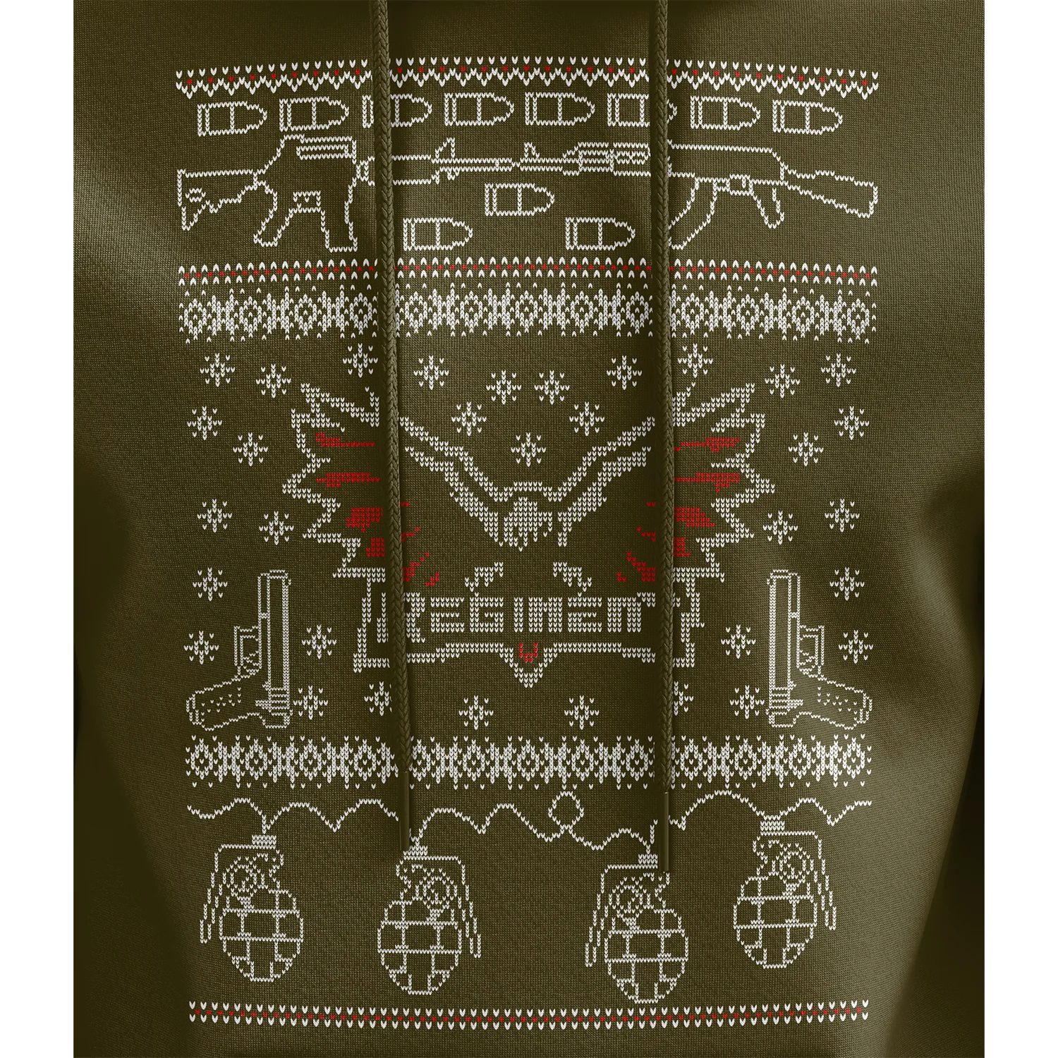 Regiment Christmas Hoodie - Image 8