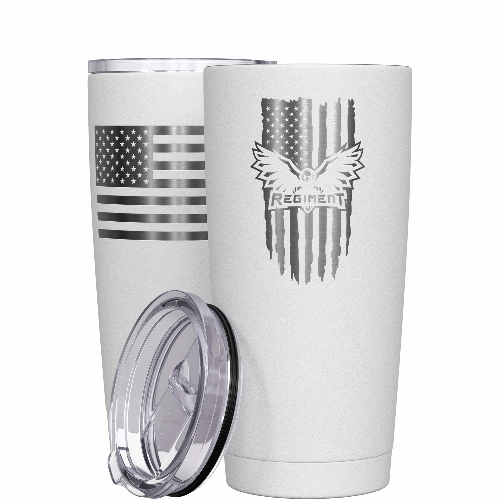 Regiment Flag Stainless Steel Tumbler - Image 12