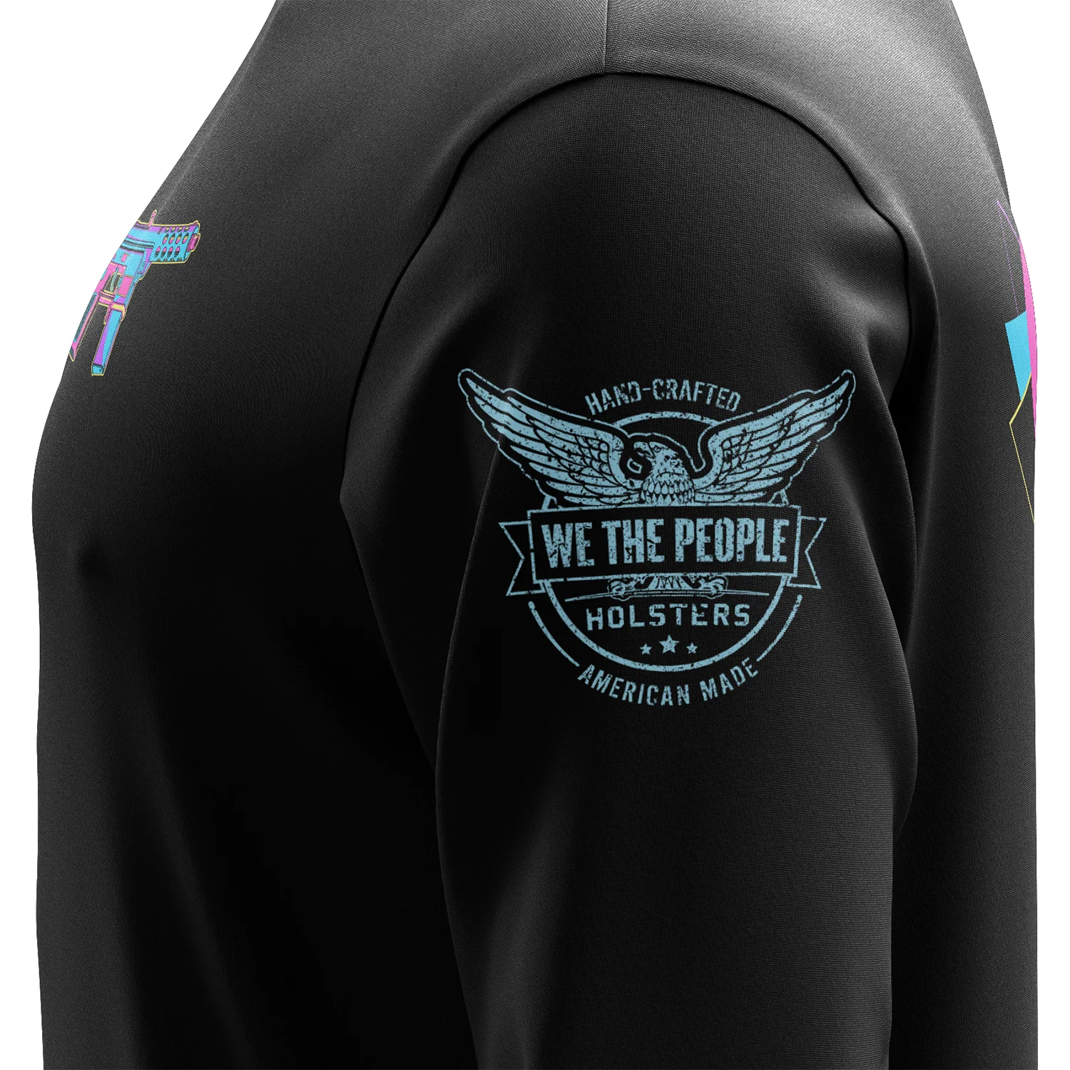 Retro Wave Tec9 Long Sleeve Shirt - Image 5
