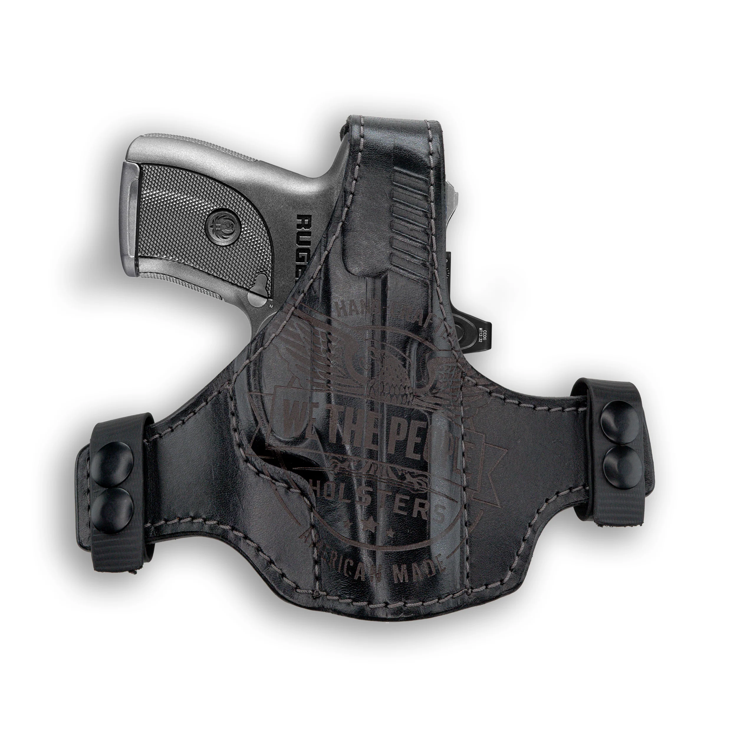 Ruger LC9/LC9s/LC380/EC9s Independence Thumb Break Leather OWB Holster - Image 3