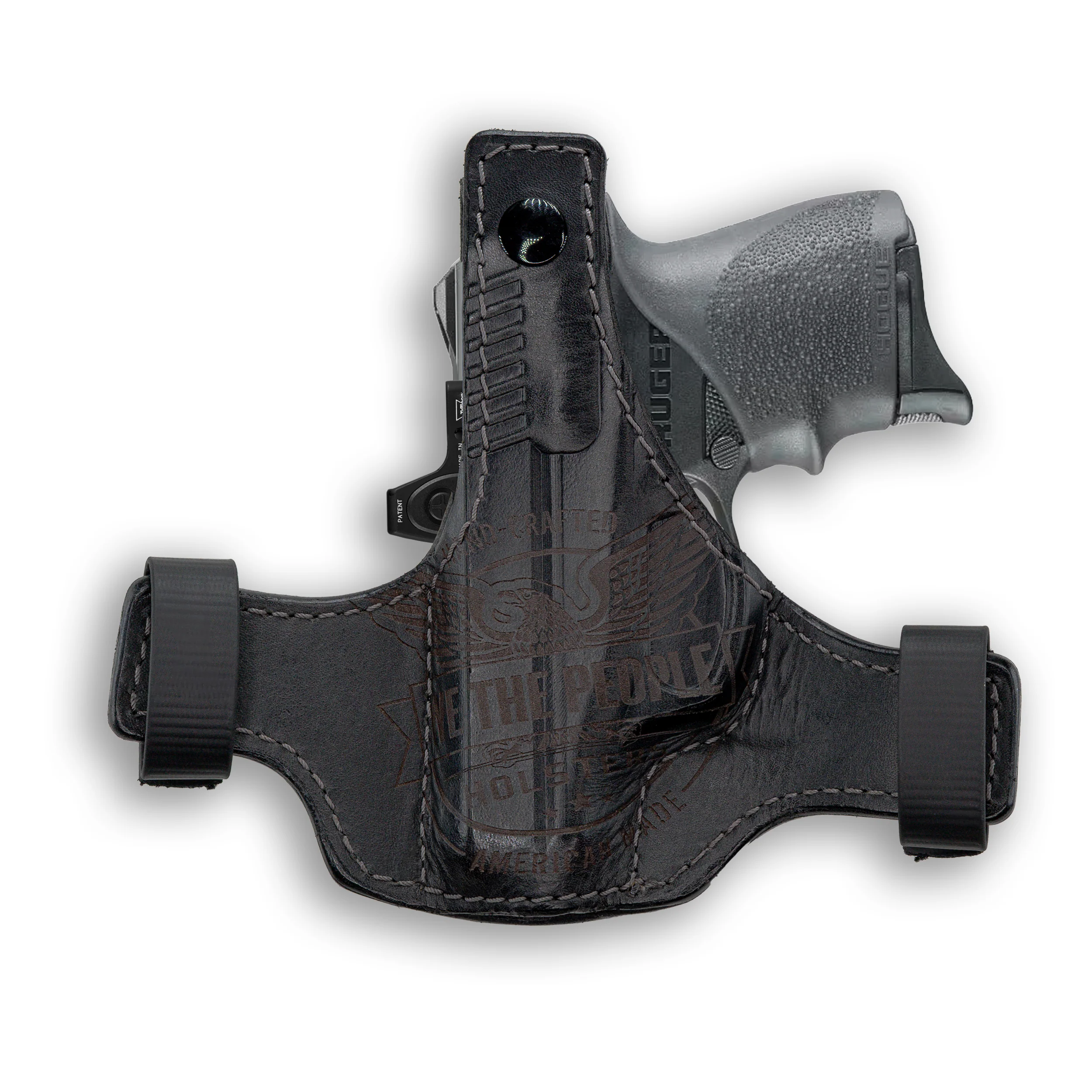 Ruger LC9/LC9s/LC380/EC9s Independence Thumb Break Leather OWB Holster - Image 4