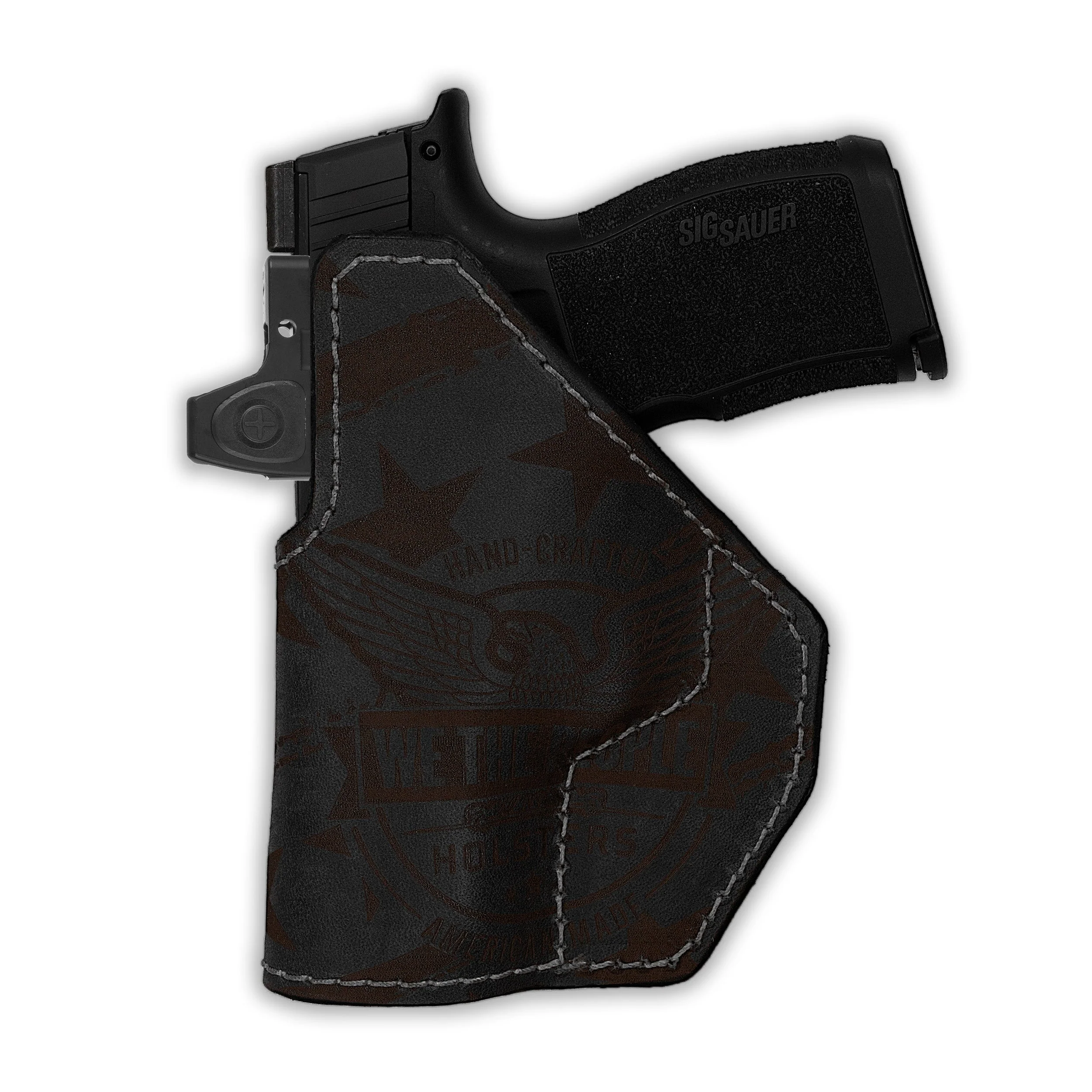 Ruger Max-9 Red Dot Optic Cut Independence Leather IWB Slimfit Holster - Image 4