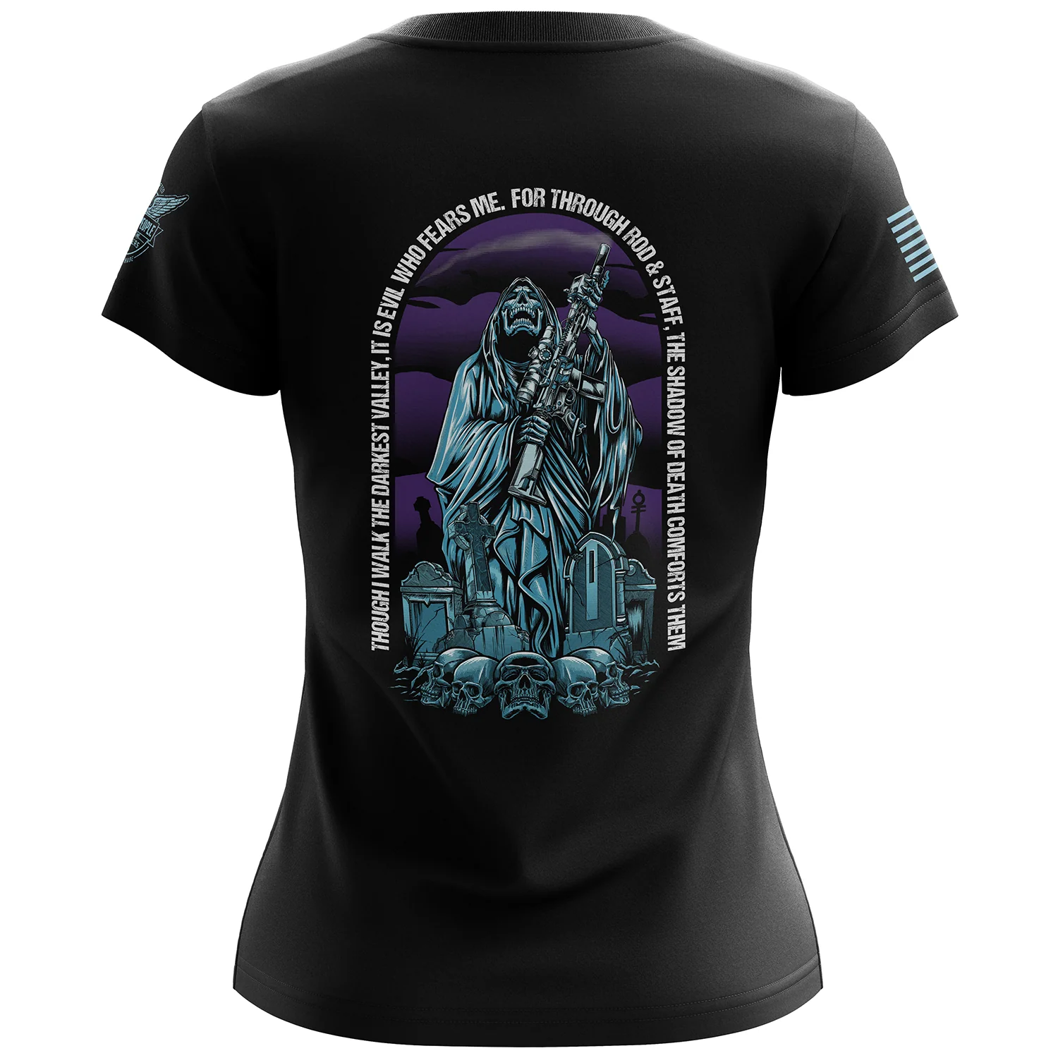 Shadow Of Death Women's Short Sleeve Shirt - Image 3