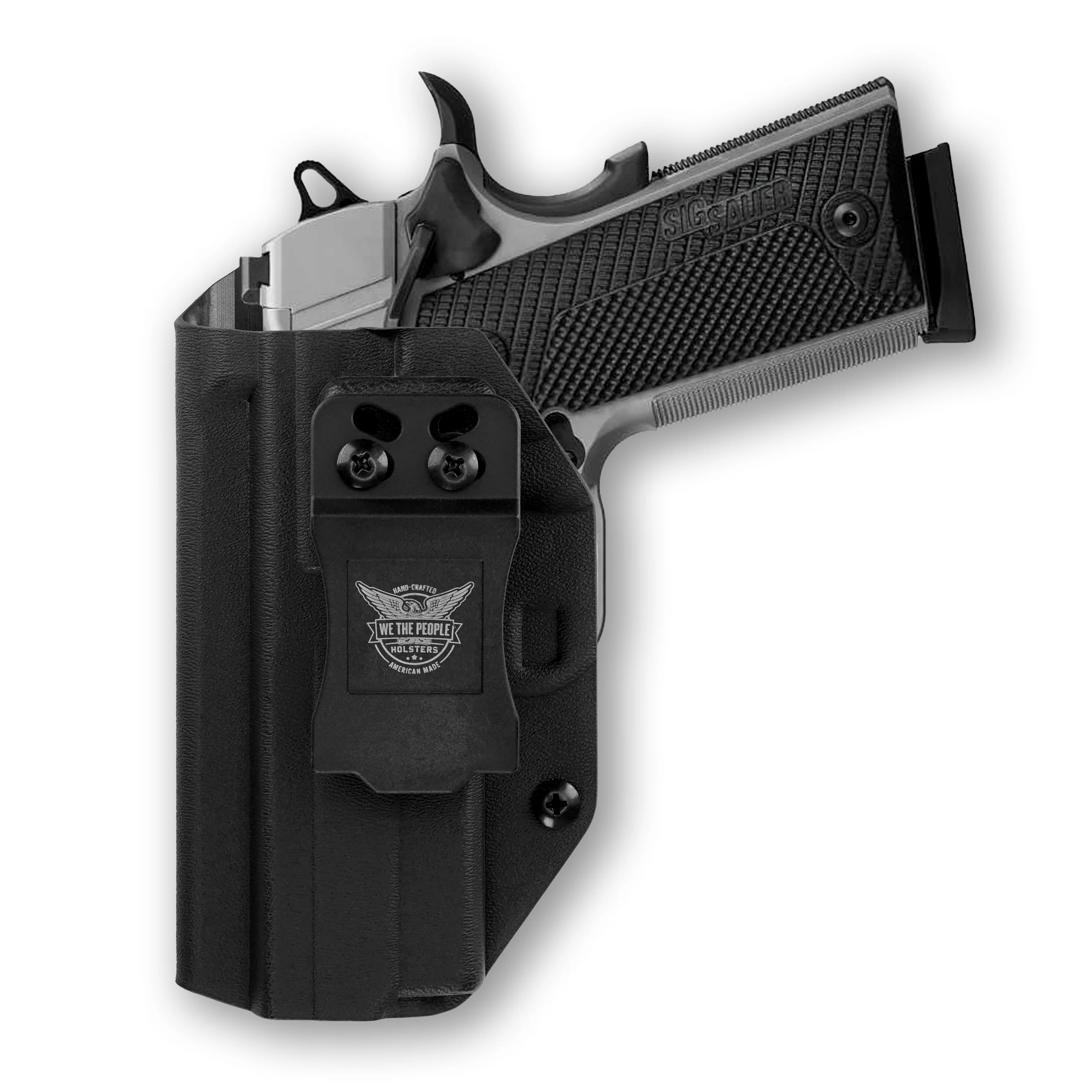 Sig Sauer 1911 3.3" with Rail Only 45ACP IWB Holster - Image 3