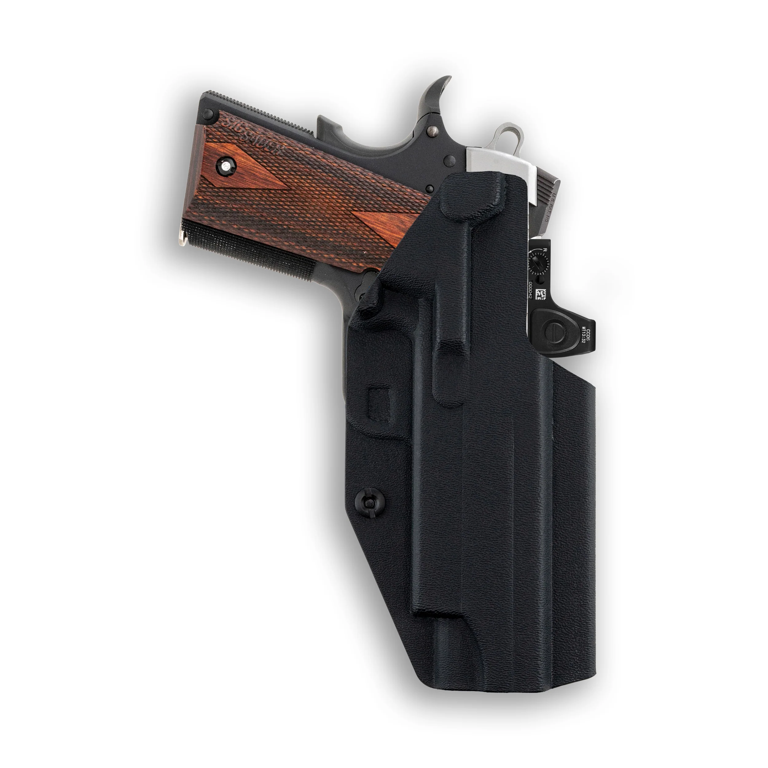 Sig Sauer 1911 4.2" Rail 45ACP Red Dot Optic Cut IWB Holster - Image 4