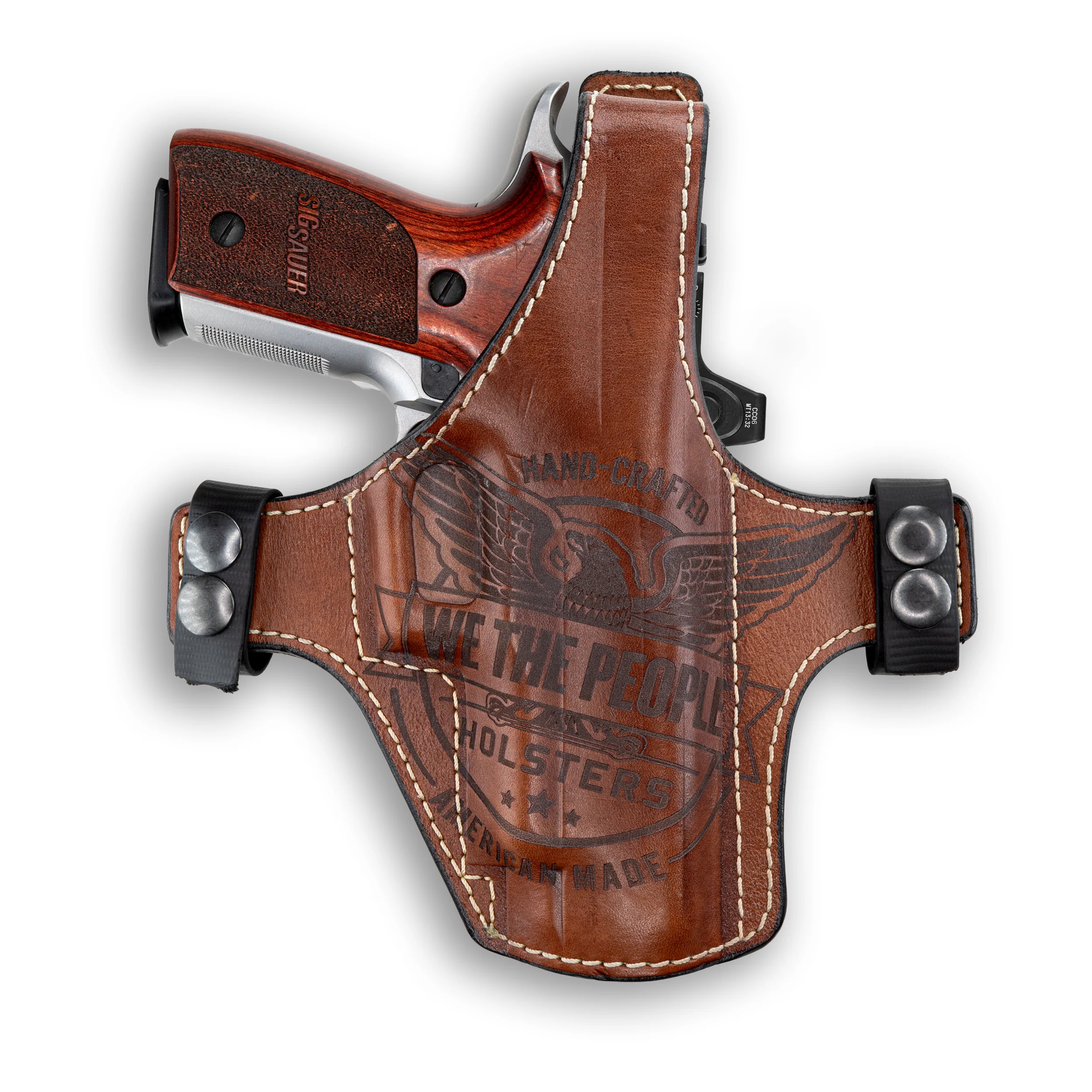 Sig Sauer P226 Independence Thumb Break Leather OWB Holster