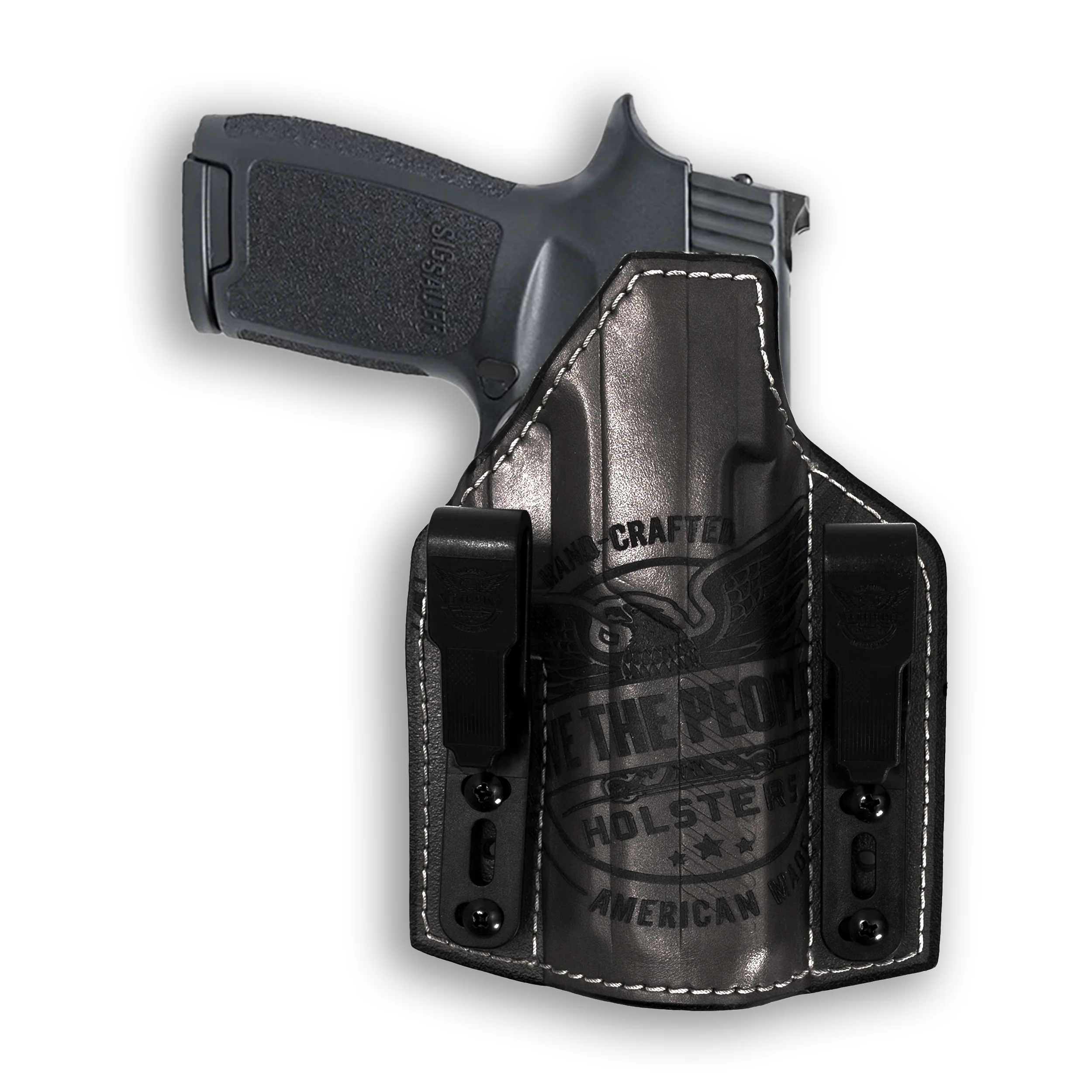 Sig Sauer P250 Full Size Independence Leather IWB Holster - Image 4