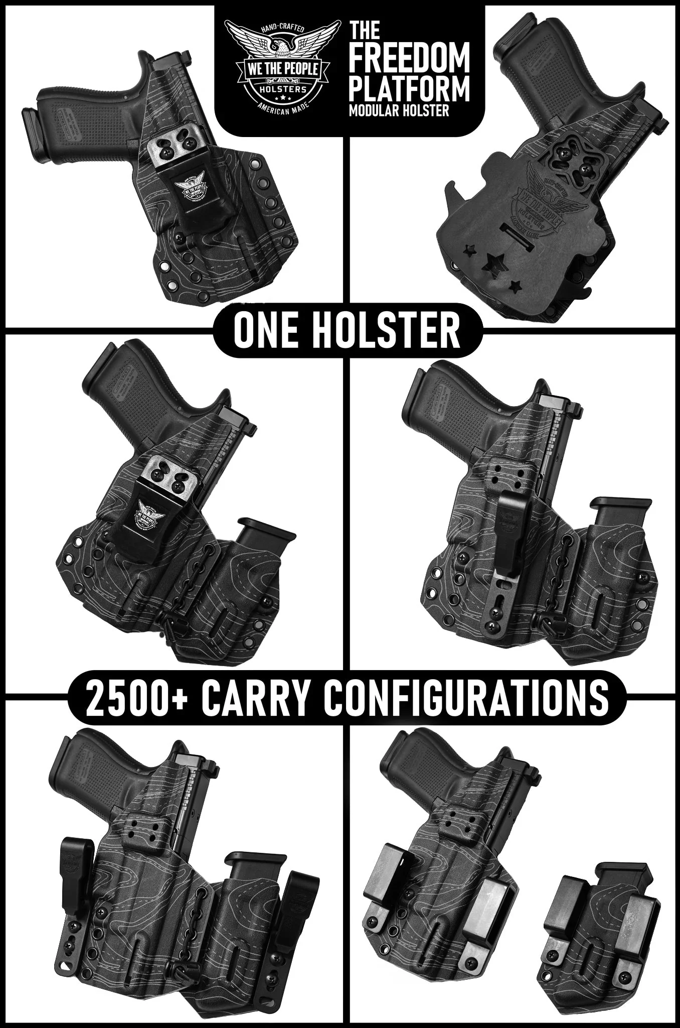 Sig Sauer P250SC Subcompact 9MM/.40SW Freedom Holster Platform - Platinum Edition - Image 12