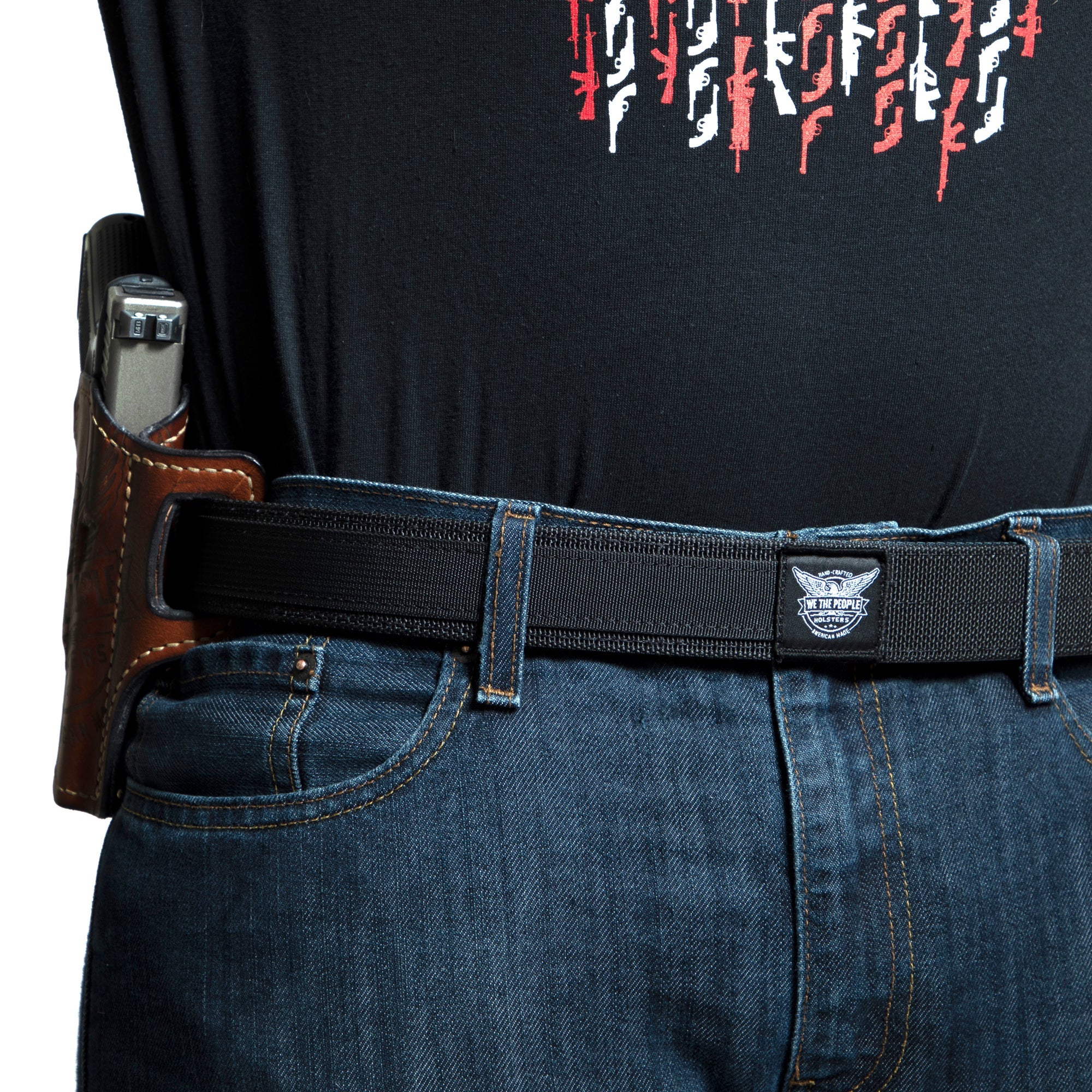 Sig Sauer P320 Full Size Independence Leather OWB Holster - Image 3