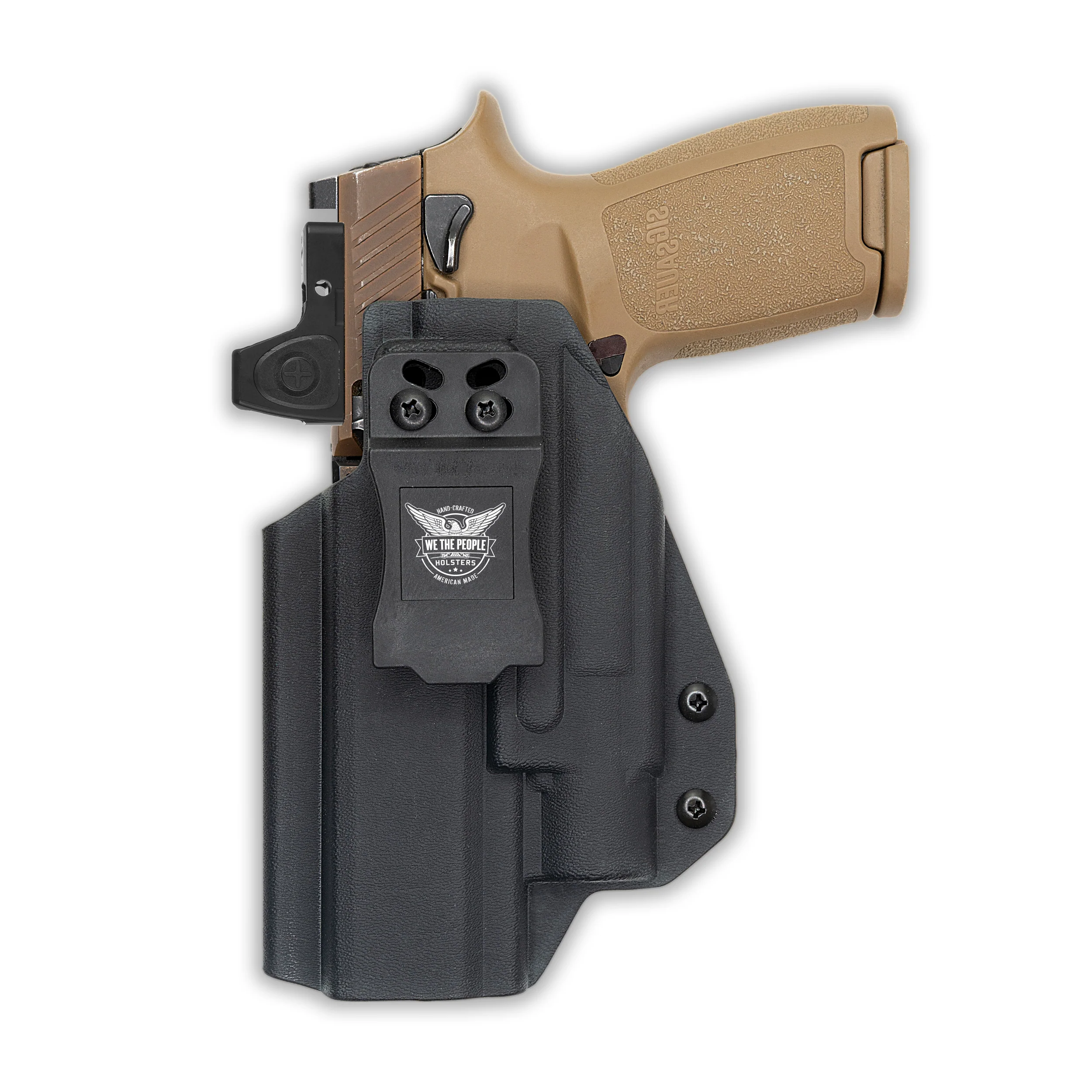 Sig Sauer P320-M17 with Streamlight TLR-3 Light Red Dot Optic Cut IWB Holster - Image 3