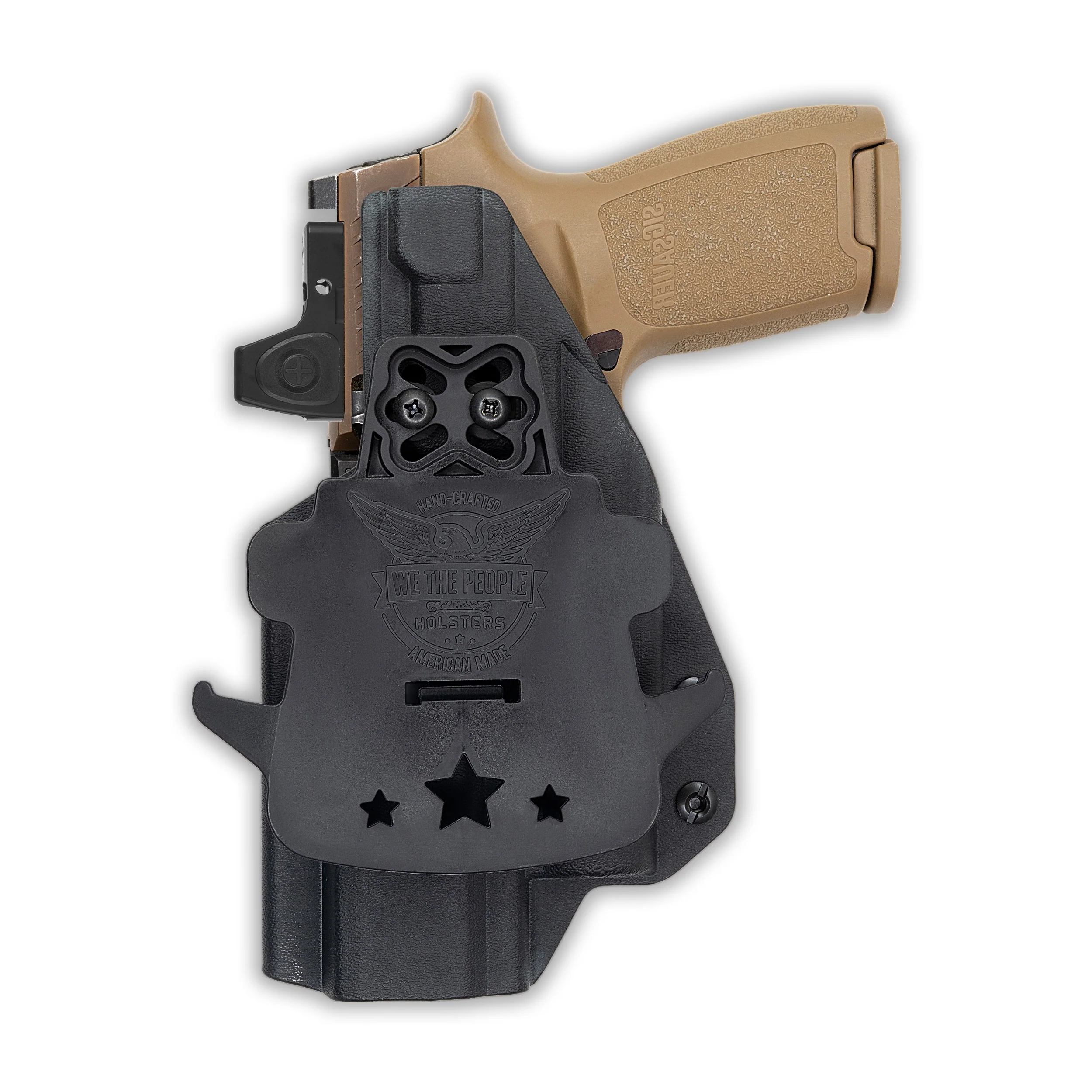 Sig Sauer P320-M17 with Streamlight TLR-3 Light Red Dot Optic Cut OWB Holster - Image 2