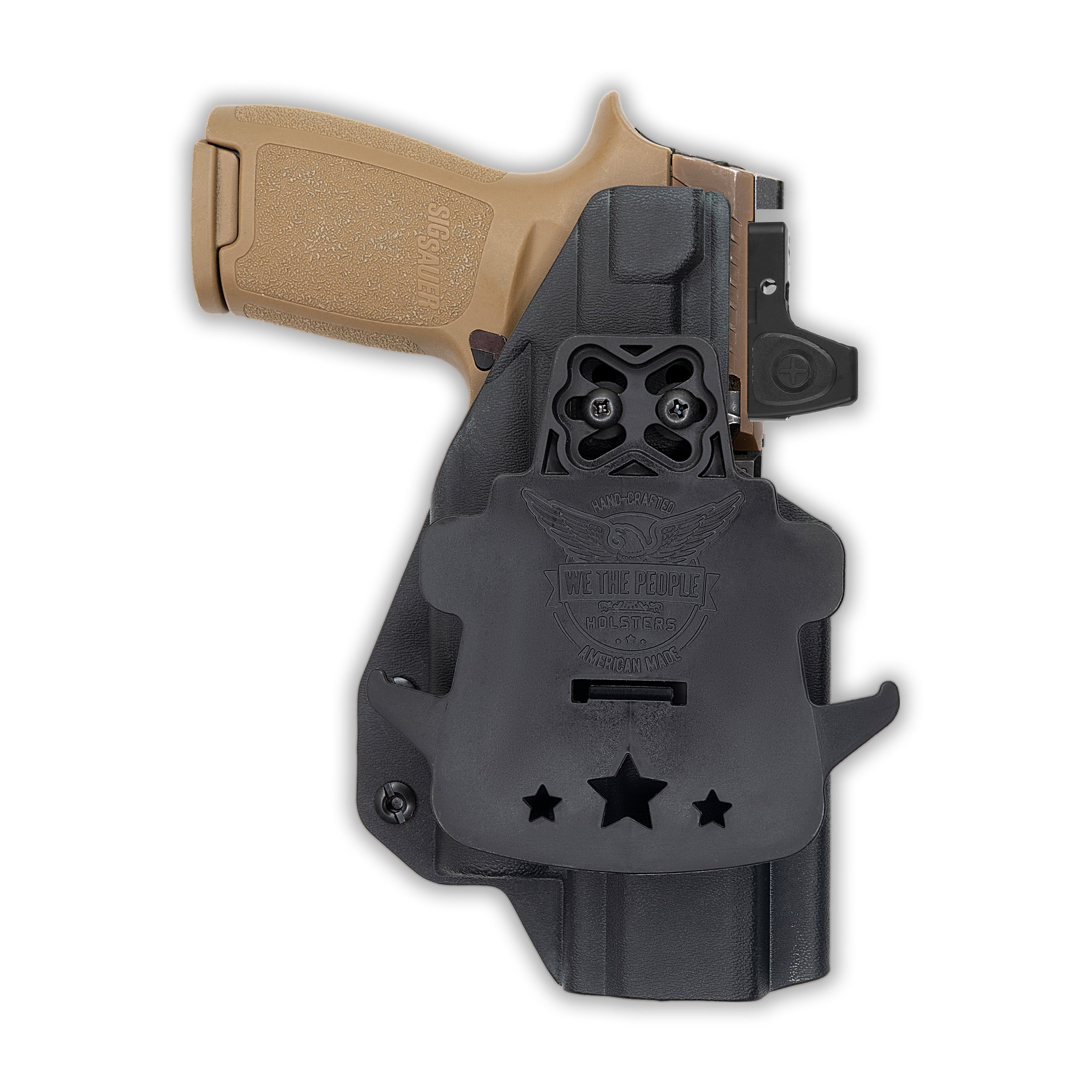Sig Sauer P320-M17 with Streamlight TLR-3 Light Red Dot Optic Cut OWB Holster - Image 4