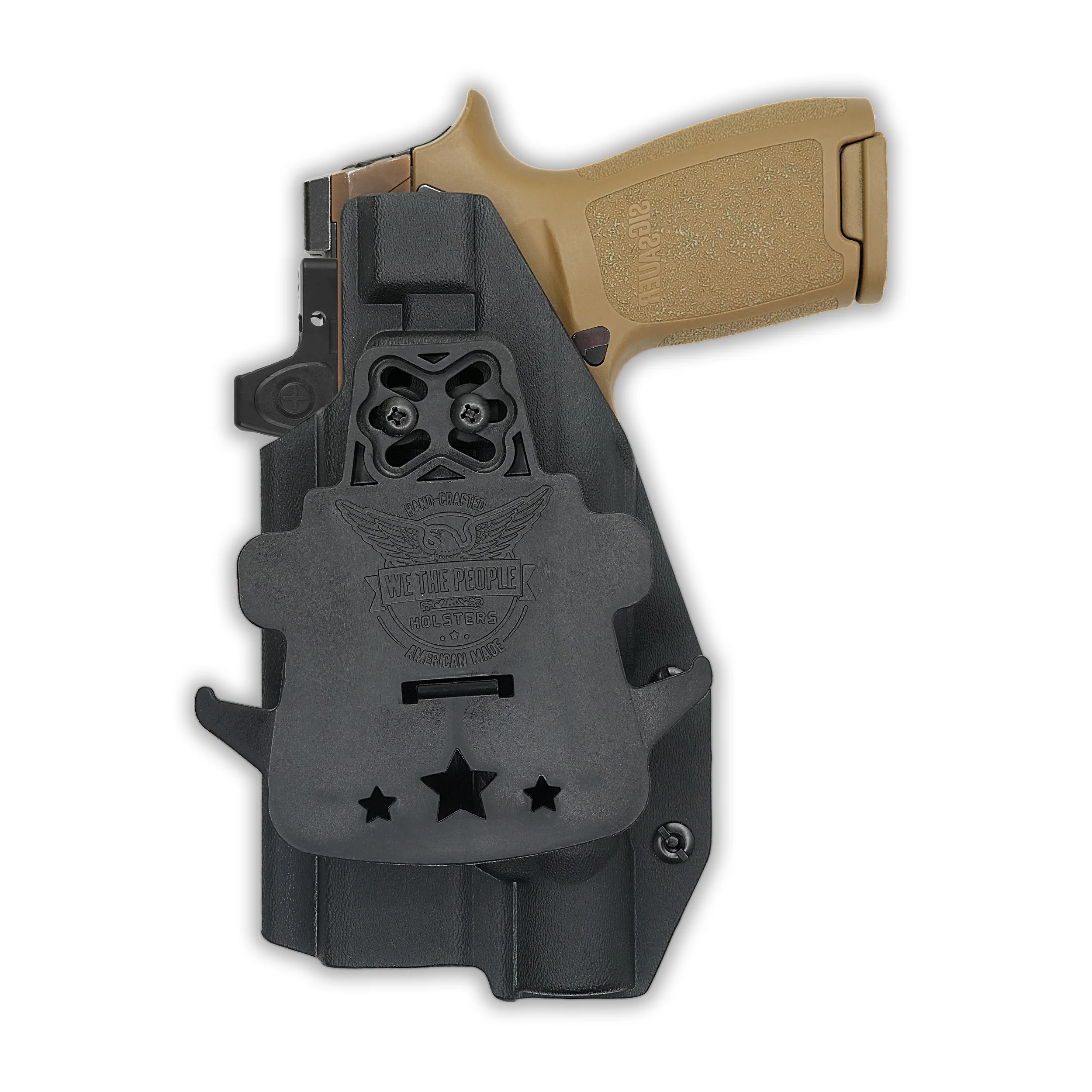 Sig Sauer P320 Full Size Manual Safety with Surefire X300T-B Light Red Dot Optic Cut OWB Holster - Image 2