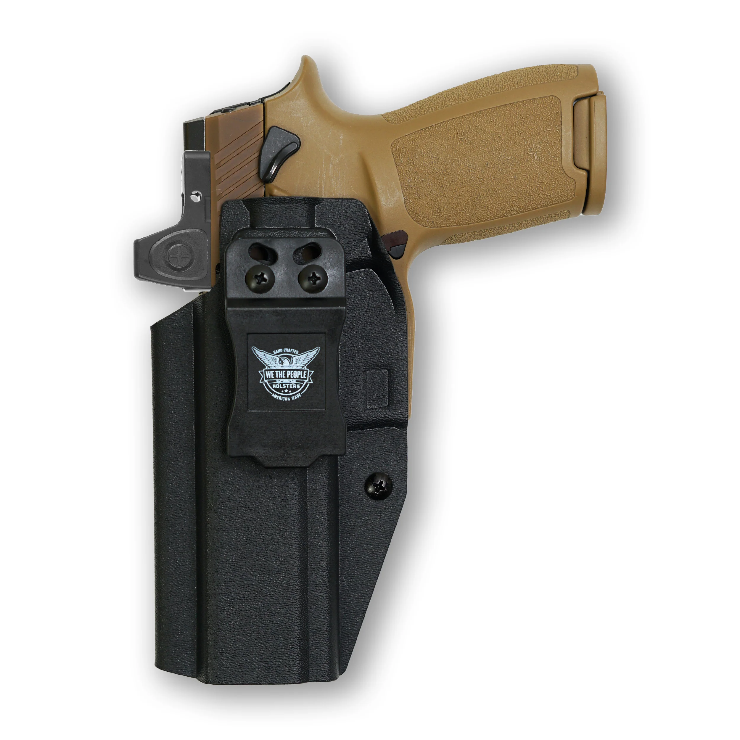Sig Sauer P320 Full Size 9MM/.40SW Red Dot Optic Cut IWB Holster - Image 3