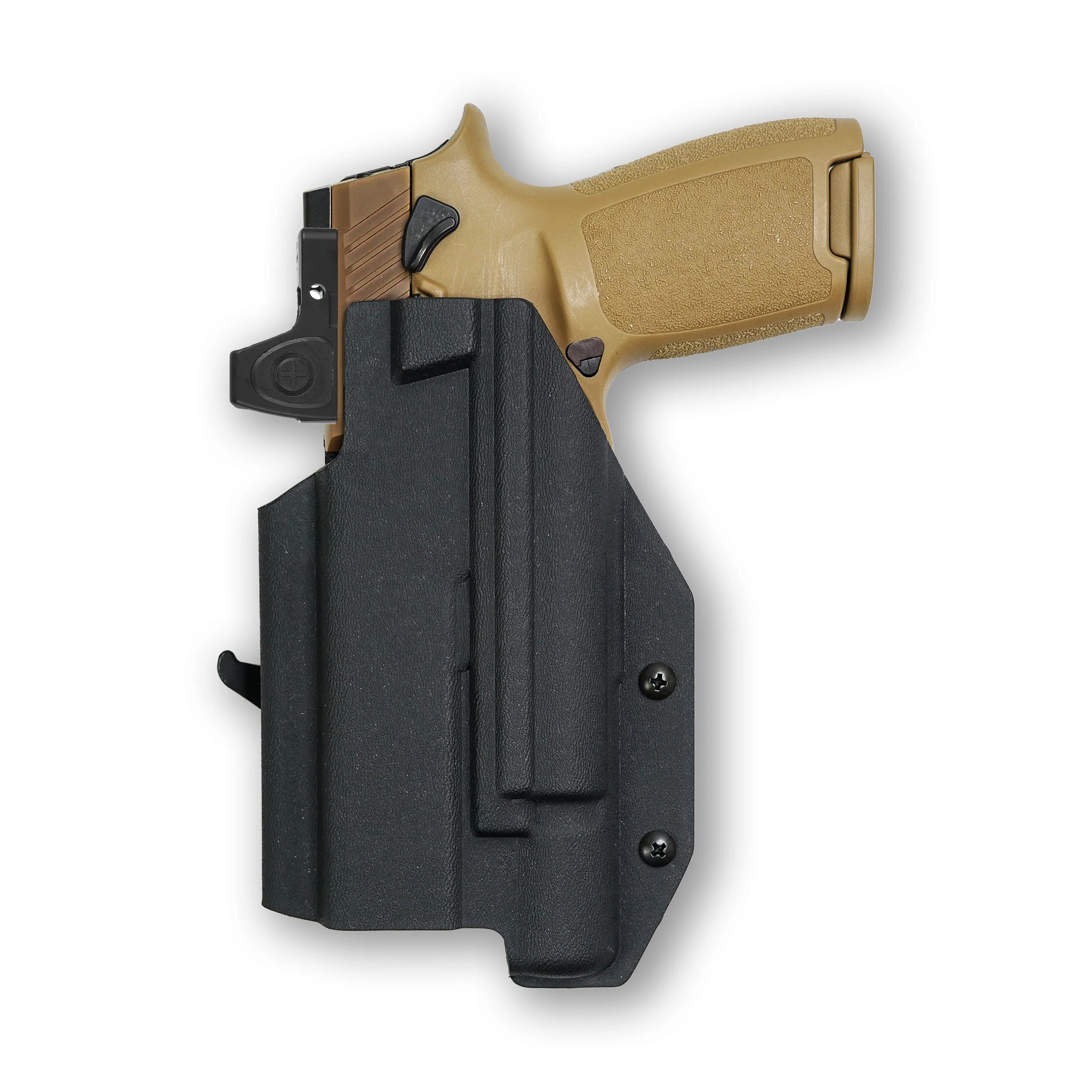 Sig Sauer P320-M17 Full Size 9MM/.40SW with Surefire X300U-A Light Red Dot Optic Cut OWB Holster - Image 3