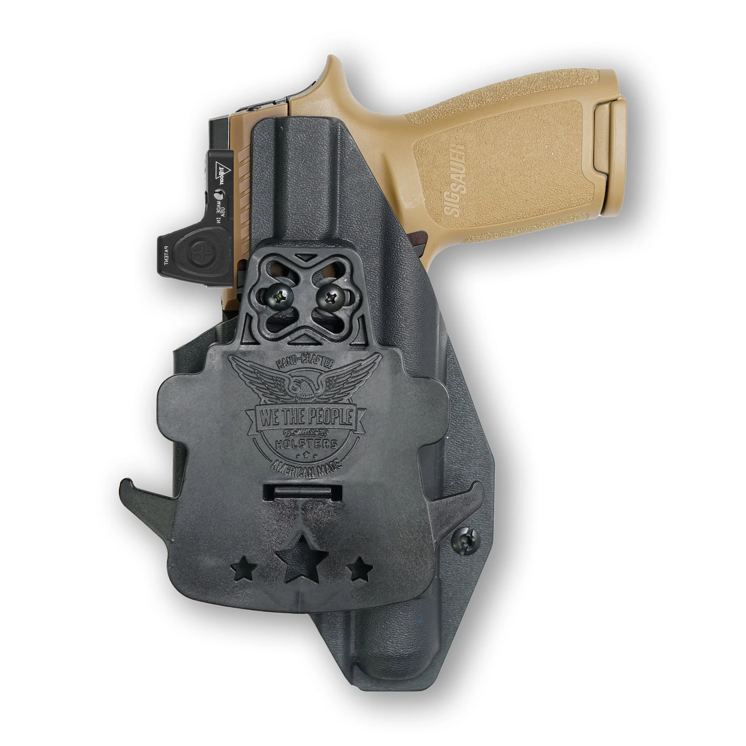 Sig Sauer P320-M18 with Streamlight TLR-1/1S/HL Light Red Dot Optic Cut OWB Holster - Image 2