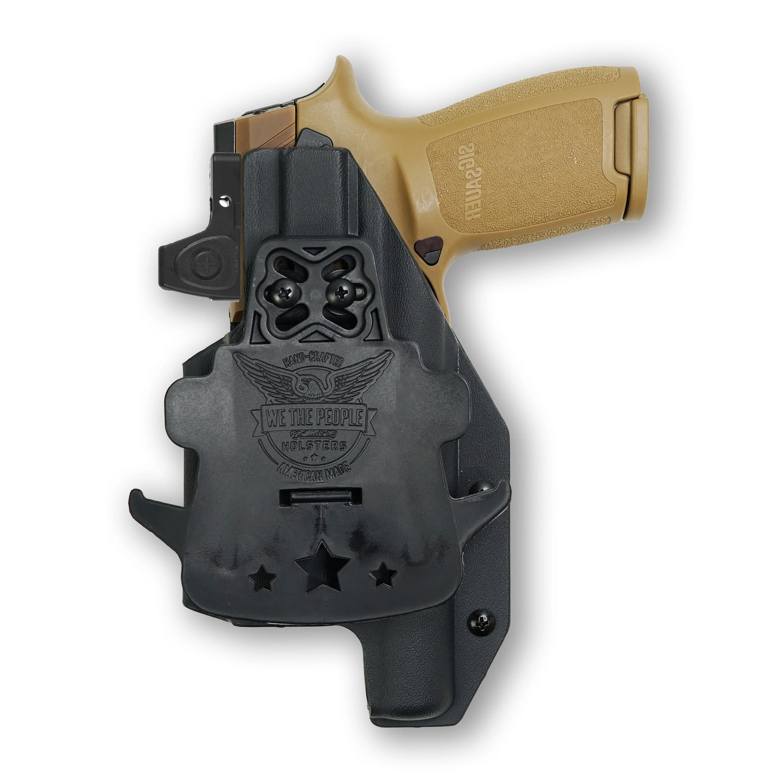 Sig Sauer P320-M18 with Surefire X300U-A Light Red Dot Optic Cut OWB Holster - Image 2