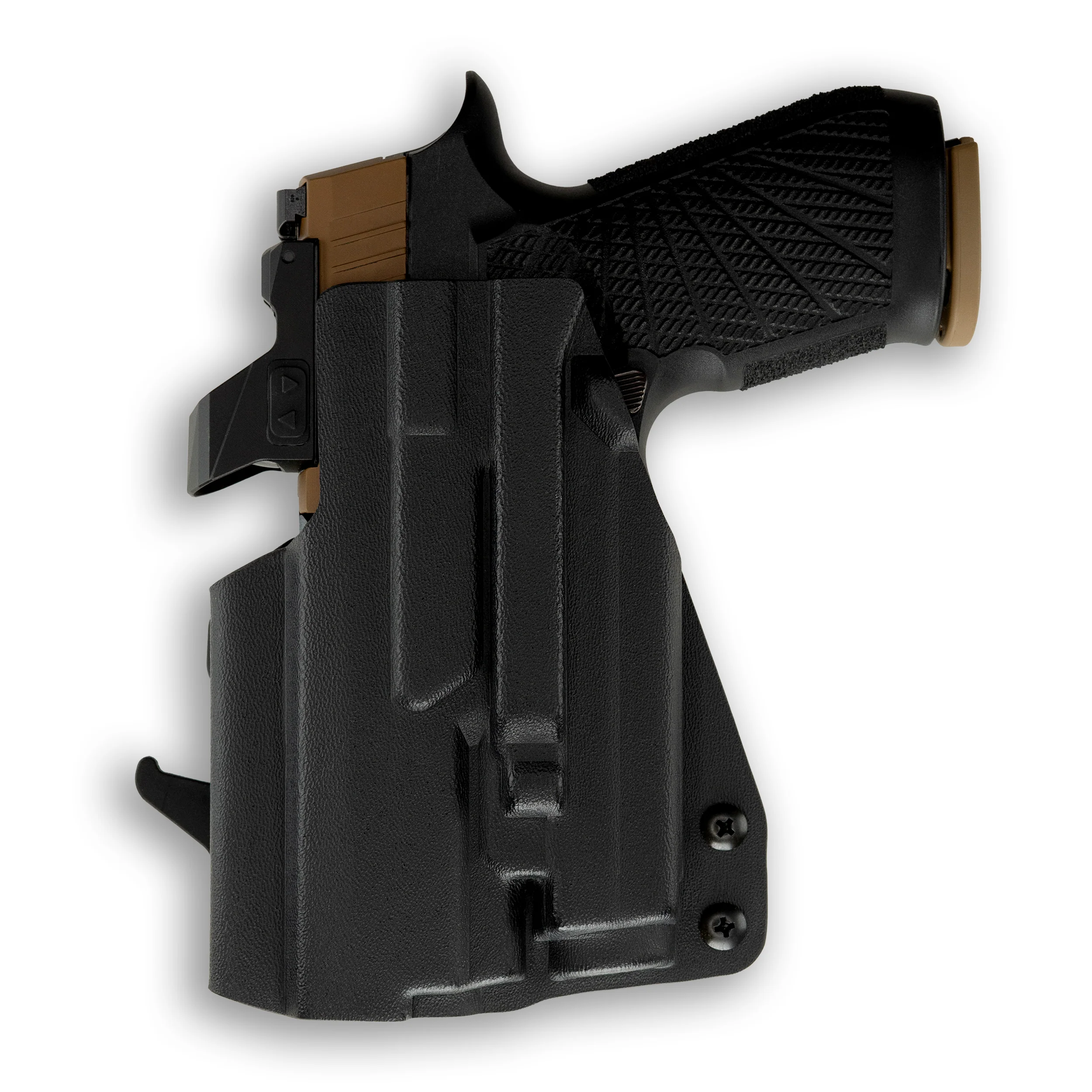Sig Sauer P320-XCarry 9MM/.40SW Wilson Combat Grip with Olight Baldr S Light Red Dot Optic Cut OWB Holster - Image 3