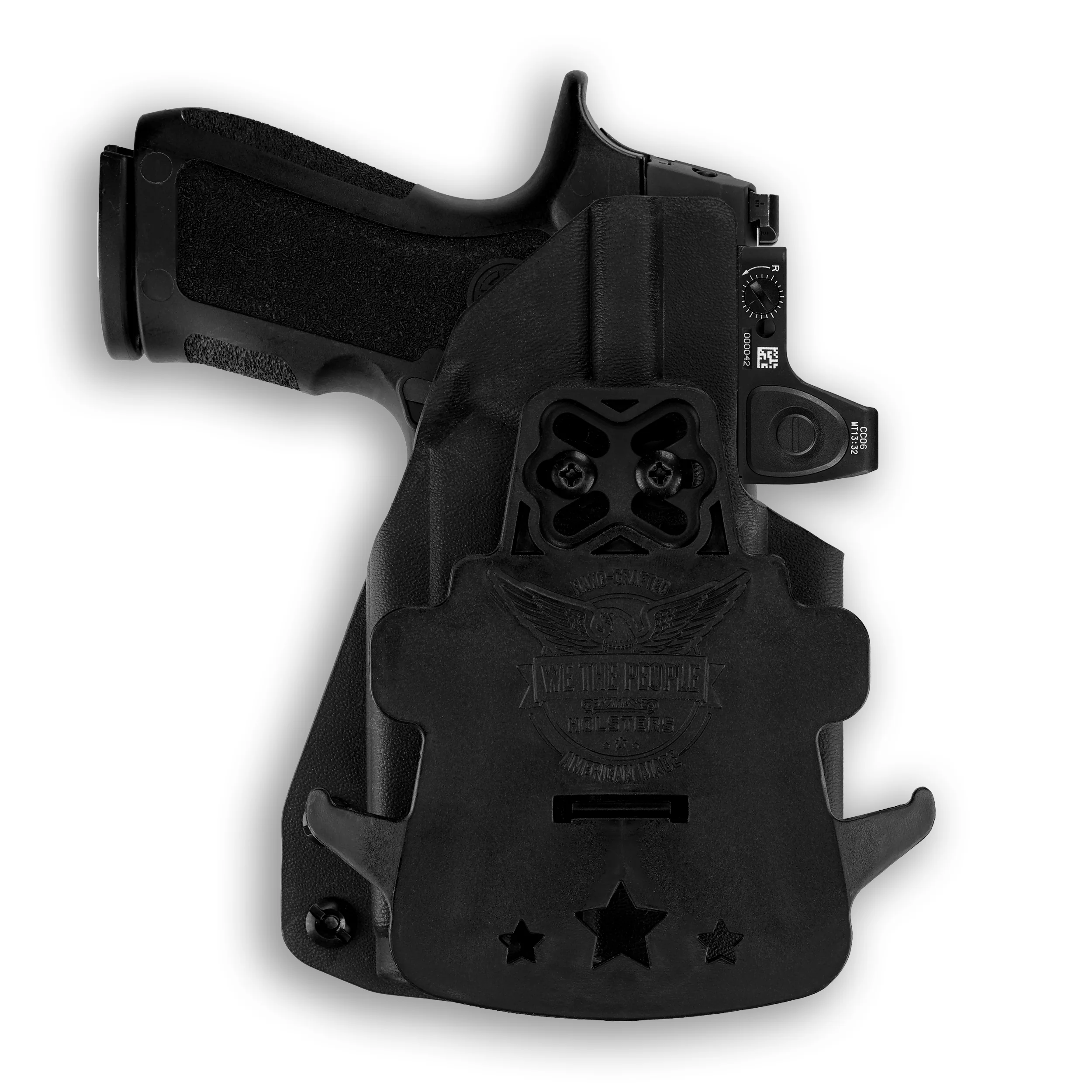 Sig Sauer P320-XCompact 9MM/.40SW with Olight Baldr S Light Red Dot Optic Cut OWB Holster - Image 4