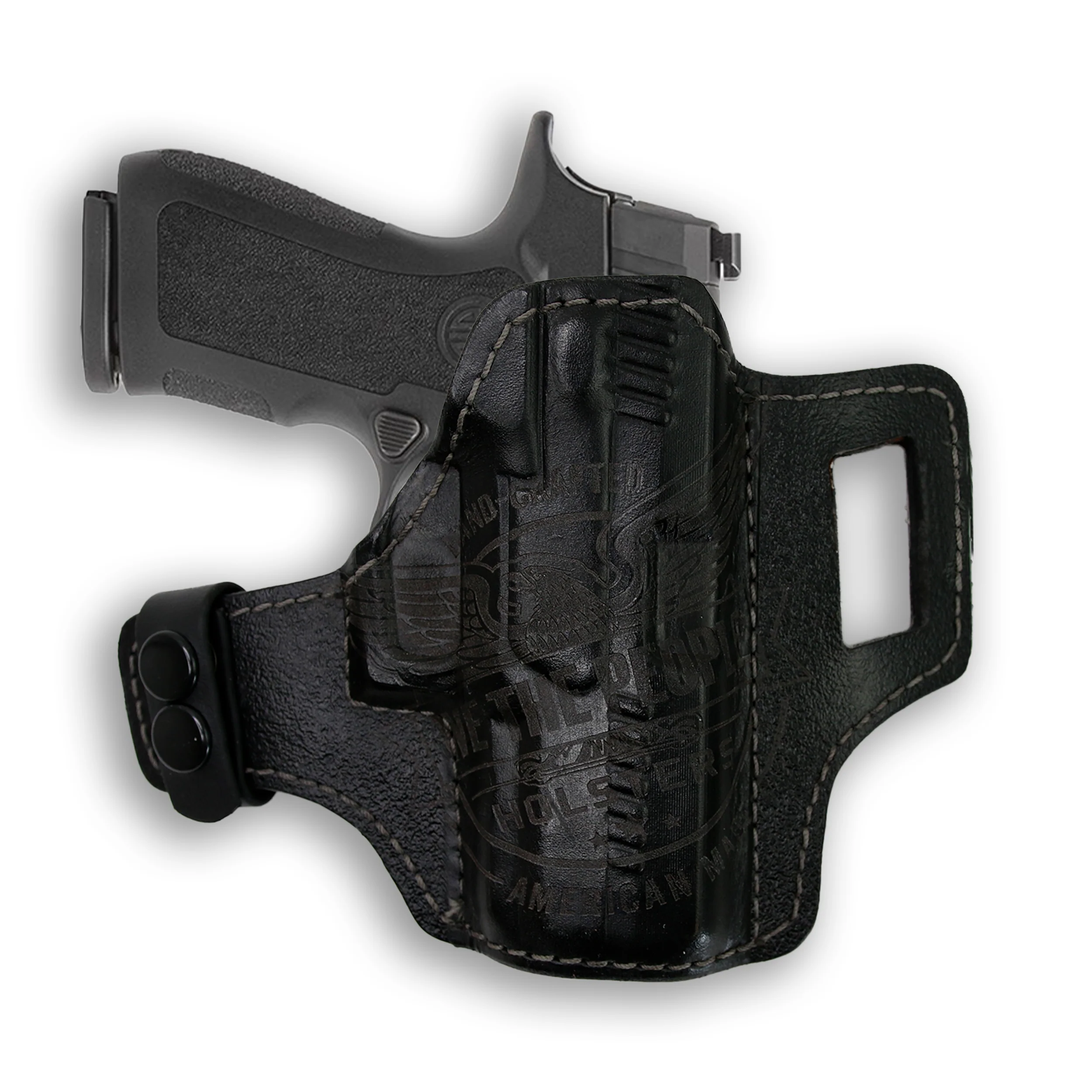Sig Sauer P320-XCompact Independence Leather OWB Holster - Image 4